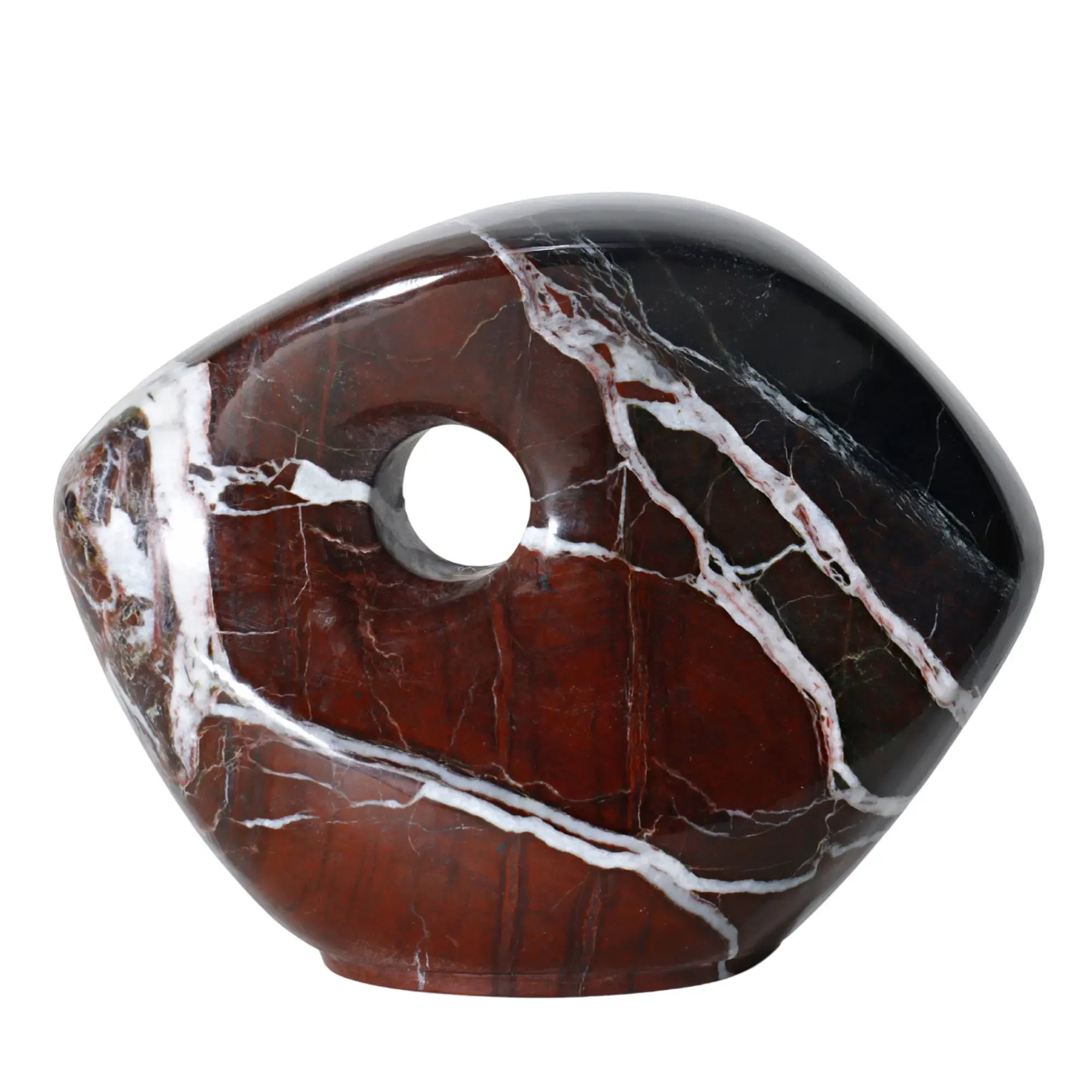 Dekoobjekt - Skulptur Zeitlose Marmorform Circulus Aeternum Default Title