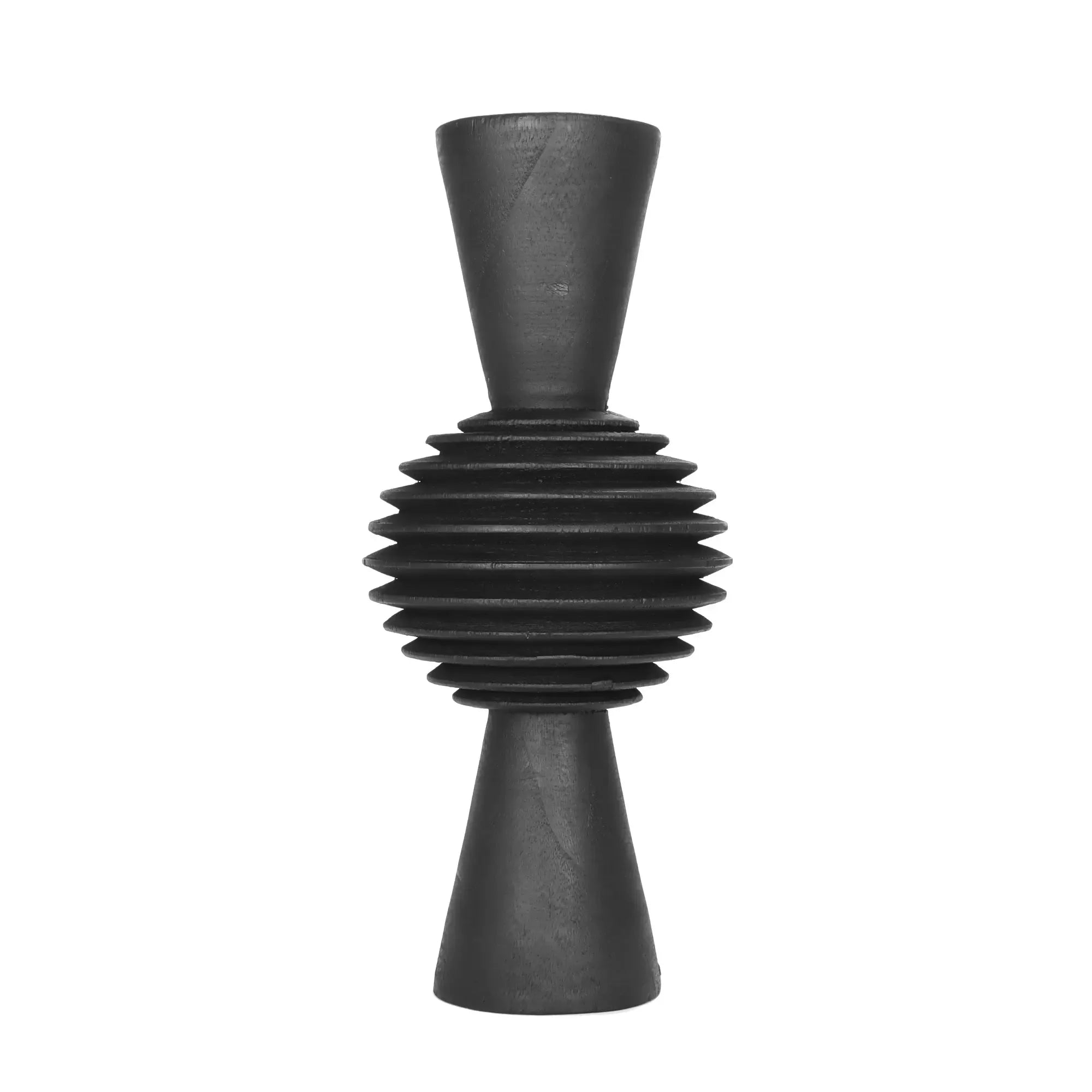 Dekoobjekt - skulpturform - Außergewöhnliches Deko abstraktes Tischdeko Ebon Form Default Title