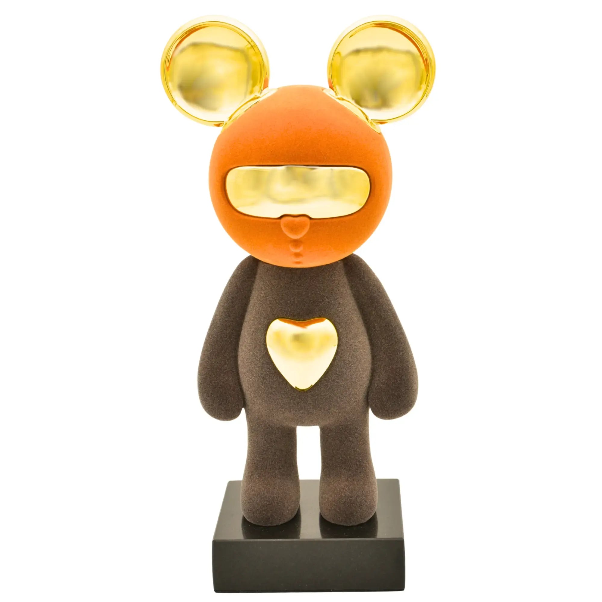 Dekofigur - Pop-Art Figur Mickey Mouse Comic Skulptur Goldie Maus Nan