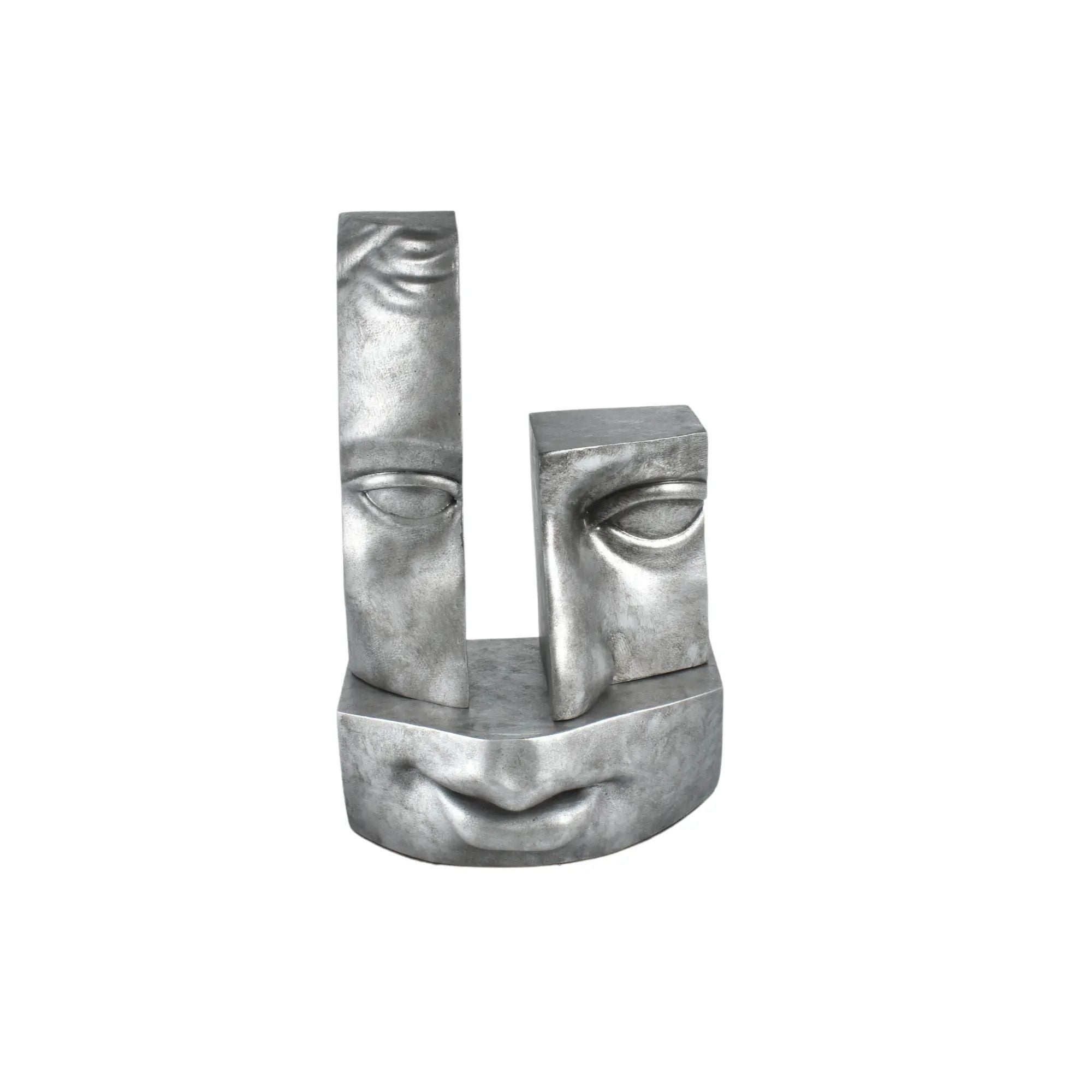 Steingesicht - Steinoptik - Deko Gesichtsskulptur Kopf Dekoration Stonehenge Default Title