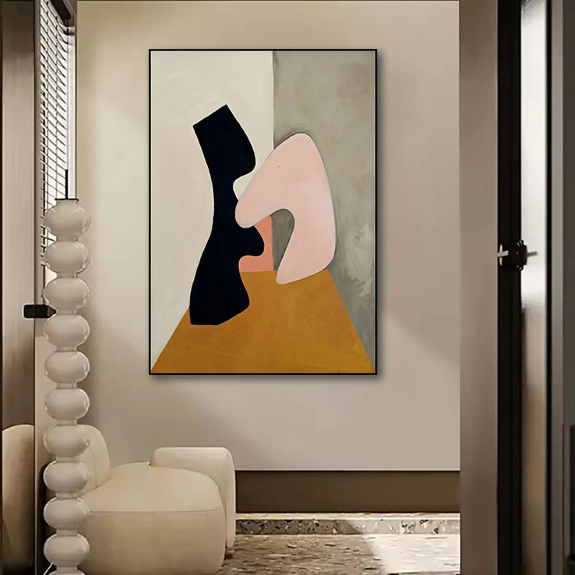 Großes Gemälde - Formas Silenciosas