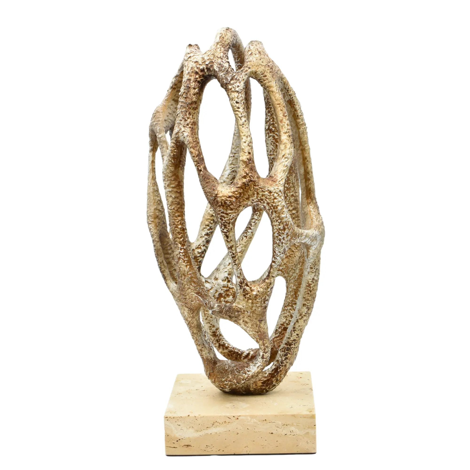 Dekoobjekt - Skulptur Abstrakte Ovalstruktur Ovum Aeternum Default Title