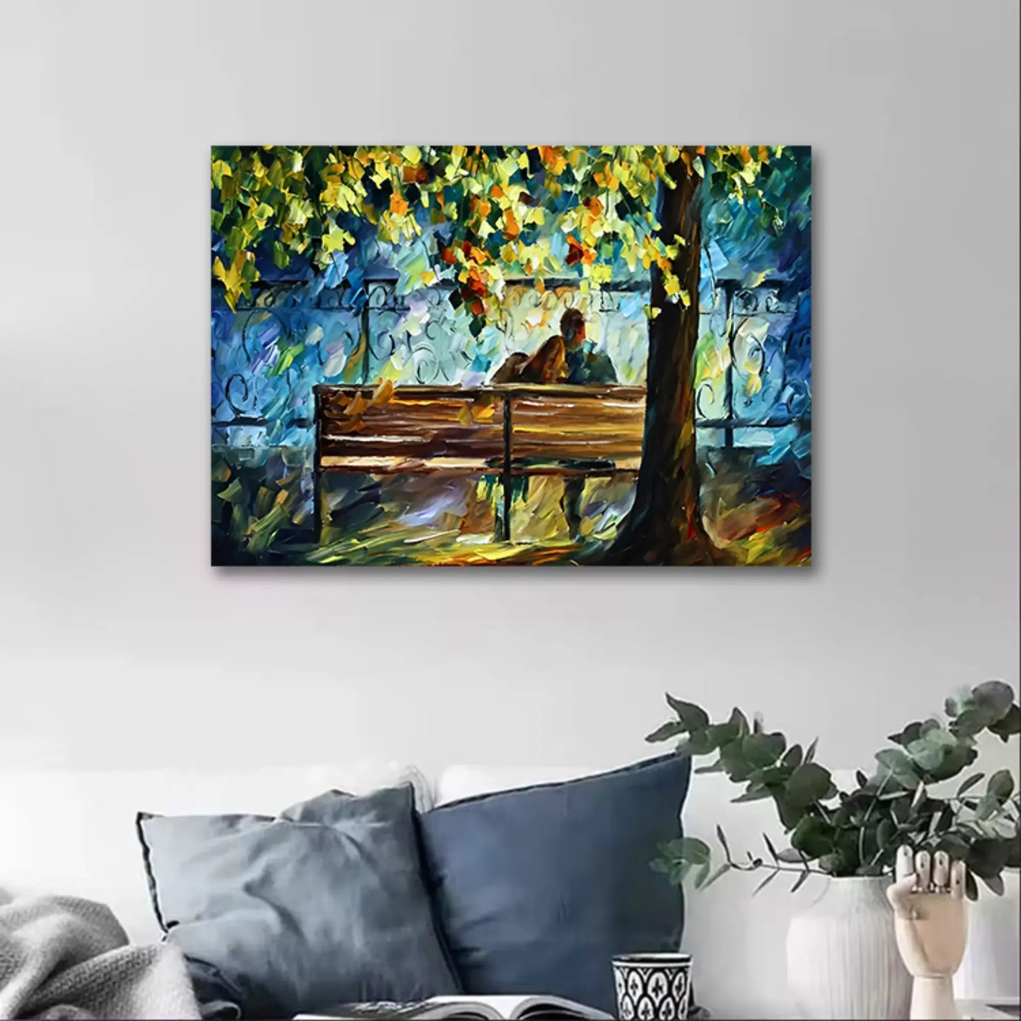 Großes Gemälde - Momento de Serenidad