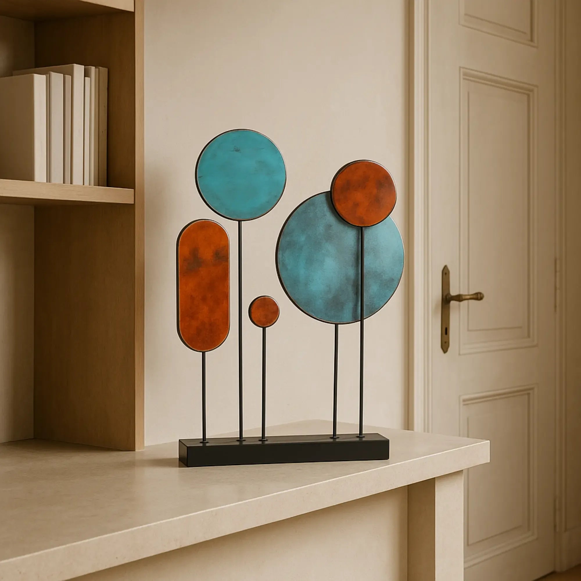 Dekoobjekt - Metallkunst - Großes Deko-Objekt Dekoskulptur Arte Astratta Default Title