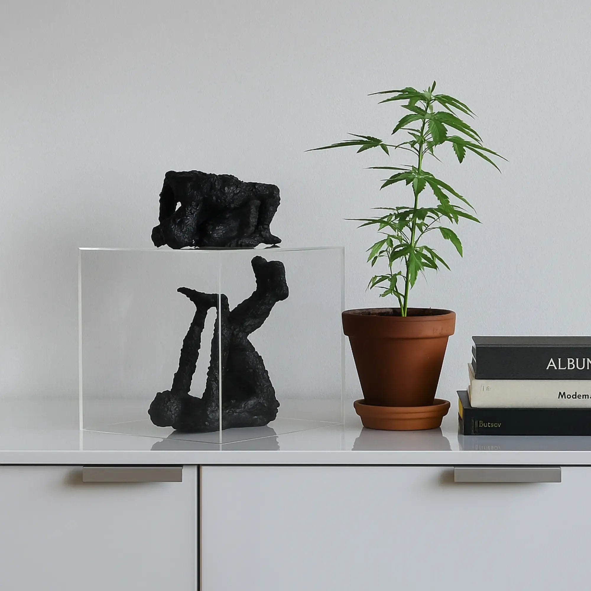 Dekofigur - Kunstobjekt - Großes Deko-Objekt Figuren in Acrylblock Reflejo del Alma Default Title