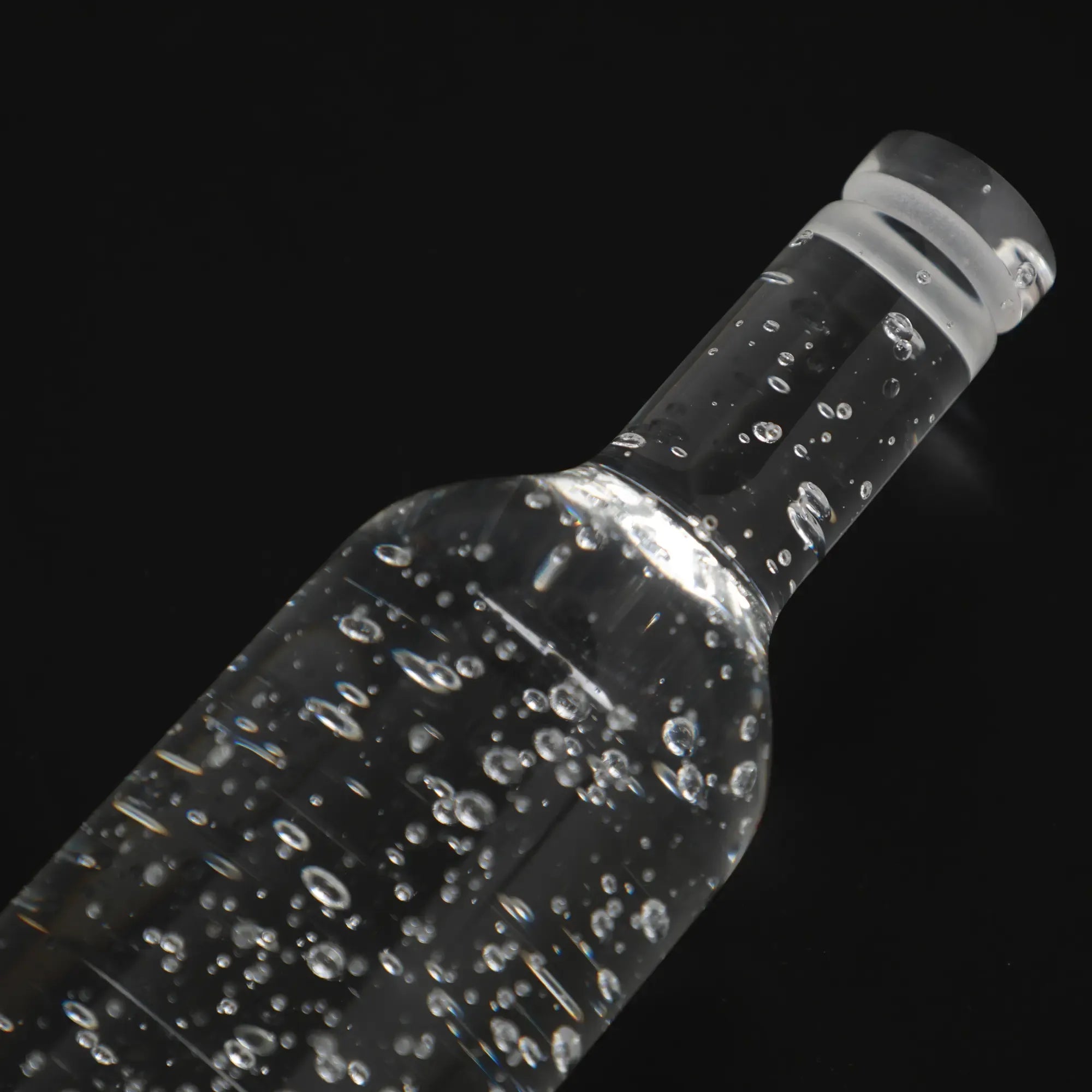 Dekoobjekt - Deko Kristallflasche - Skulpturale Kristallflasche Ampulla Aeria Default Title