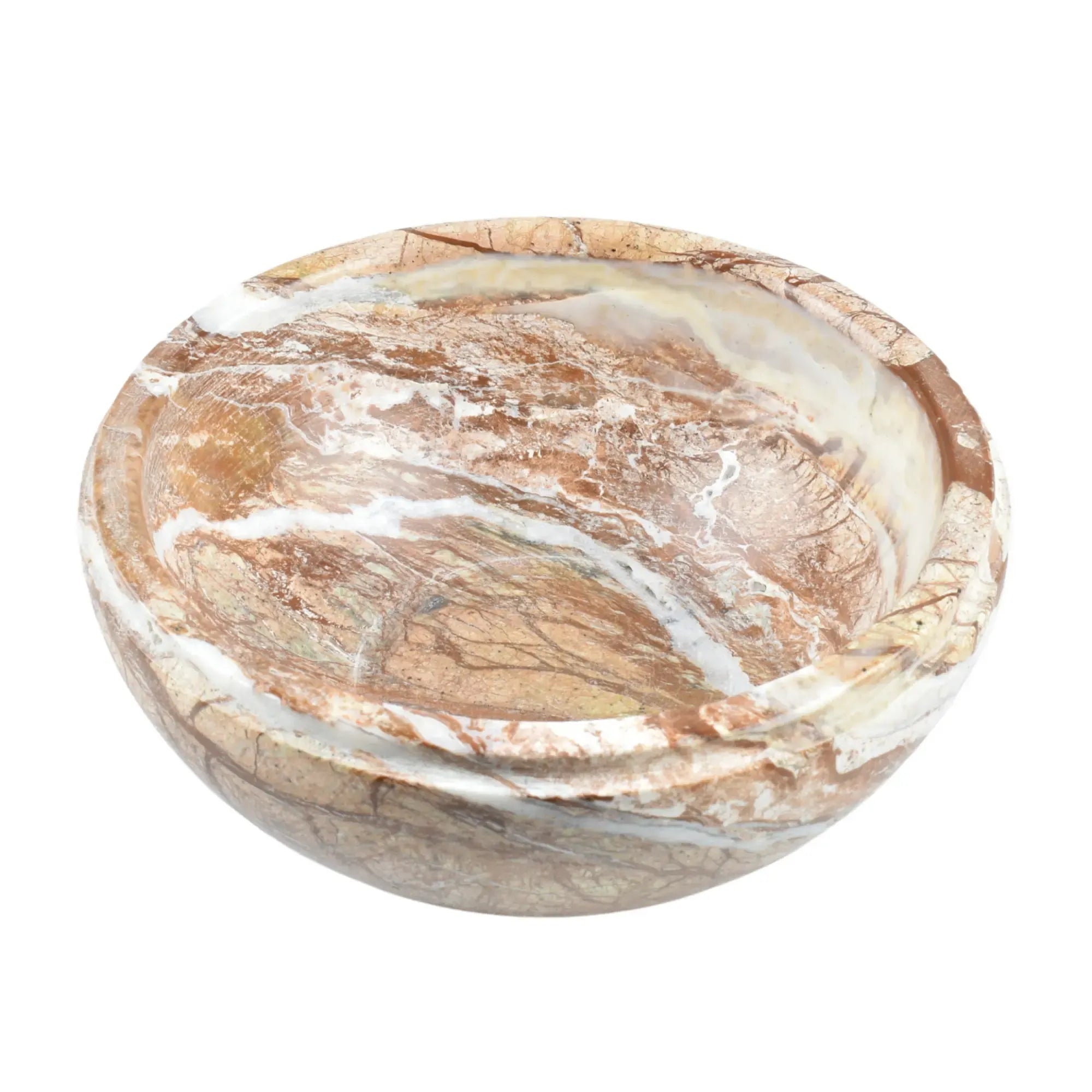 Aufbewahrungsschale - mit Deckel - Runde Marmorschale Schmuckdose Lunar Orb Default Title