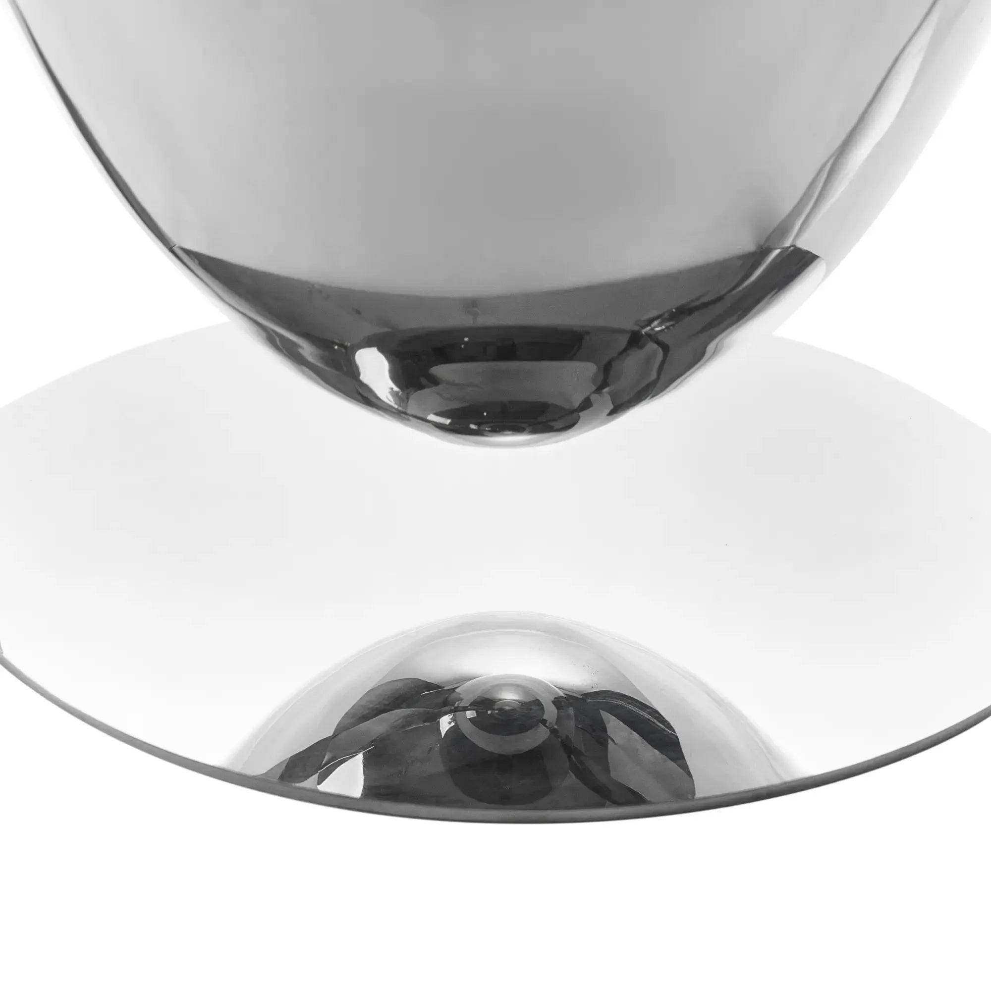 Eiseimer - Flaschenkühler - Edles Champagner-Eimer silberner Eiseimer Calme