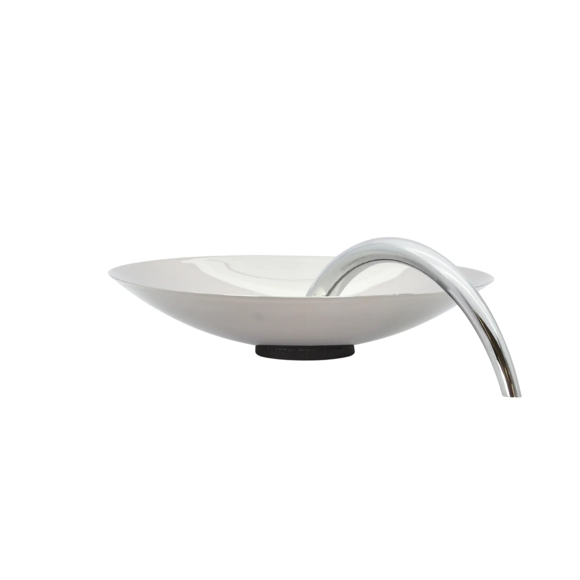 Dekoschale - Rund mit Griff - Elegante Obstschale handgefertigt Lima Default Title