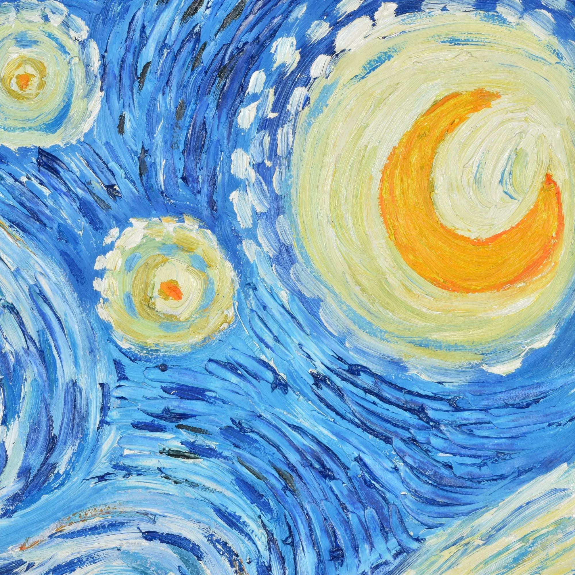 Großes Gemälde - Van Goghs Sternennacht, Reproduktion - Noche Estrellada Default Title