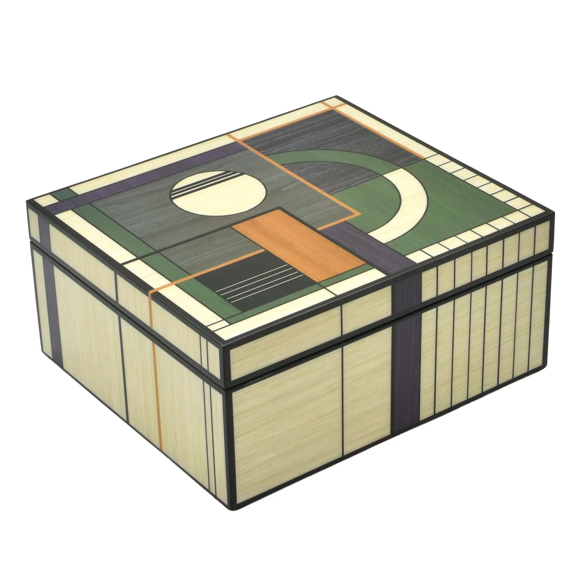 Schmuckbox - Couchtisch-Box - Designer Schmuckdose – Art-Deco Wohnzimmer Ablage Coffret Nan