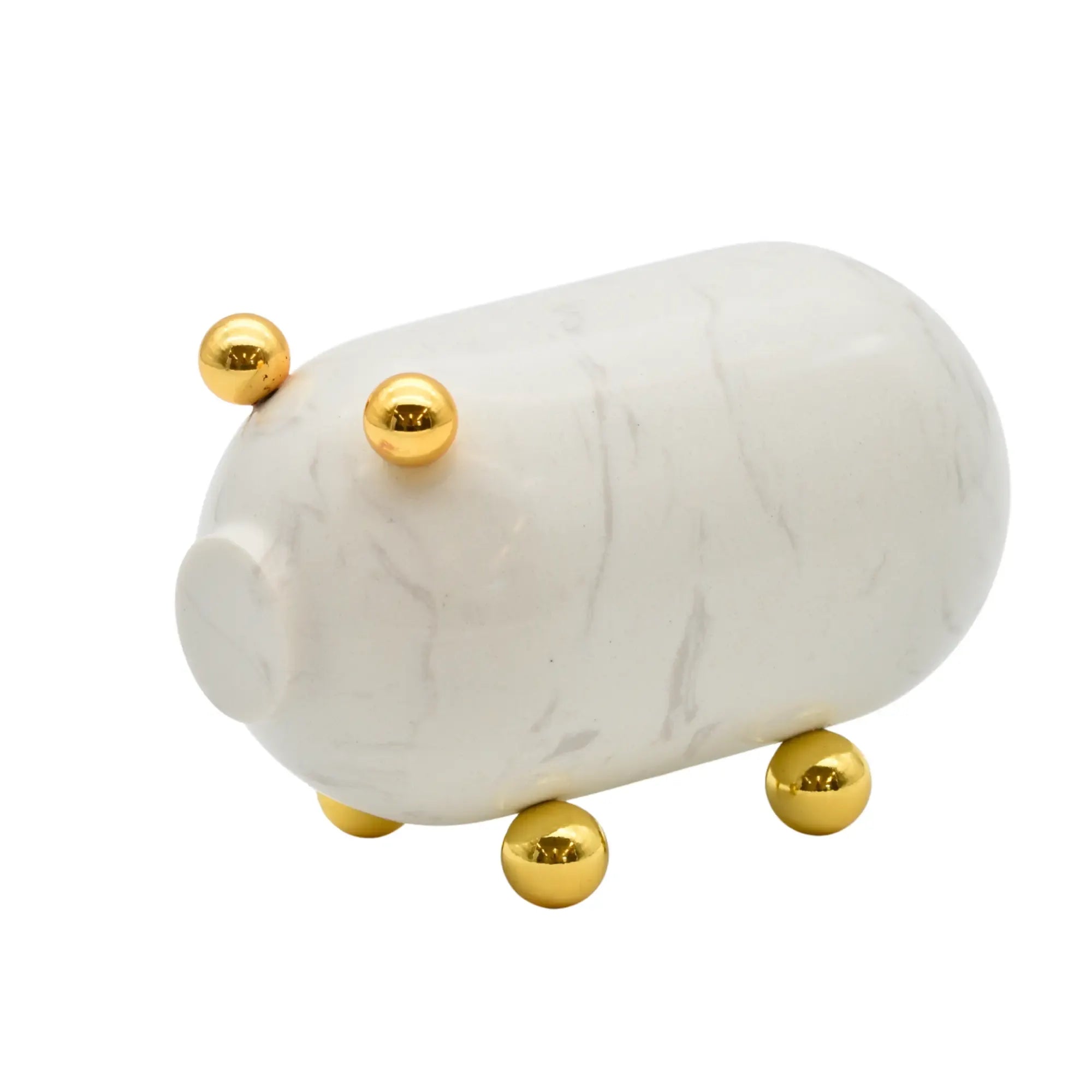 Tierfigur - Skulpturales Designobjekt Pop-Statement Orbis Doré Default Title