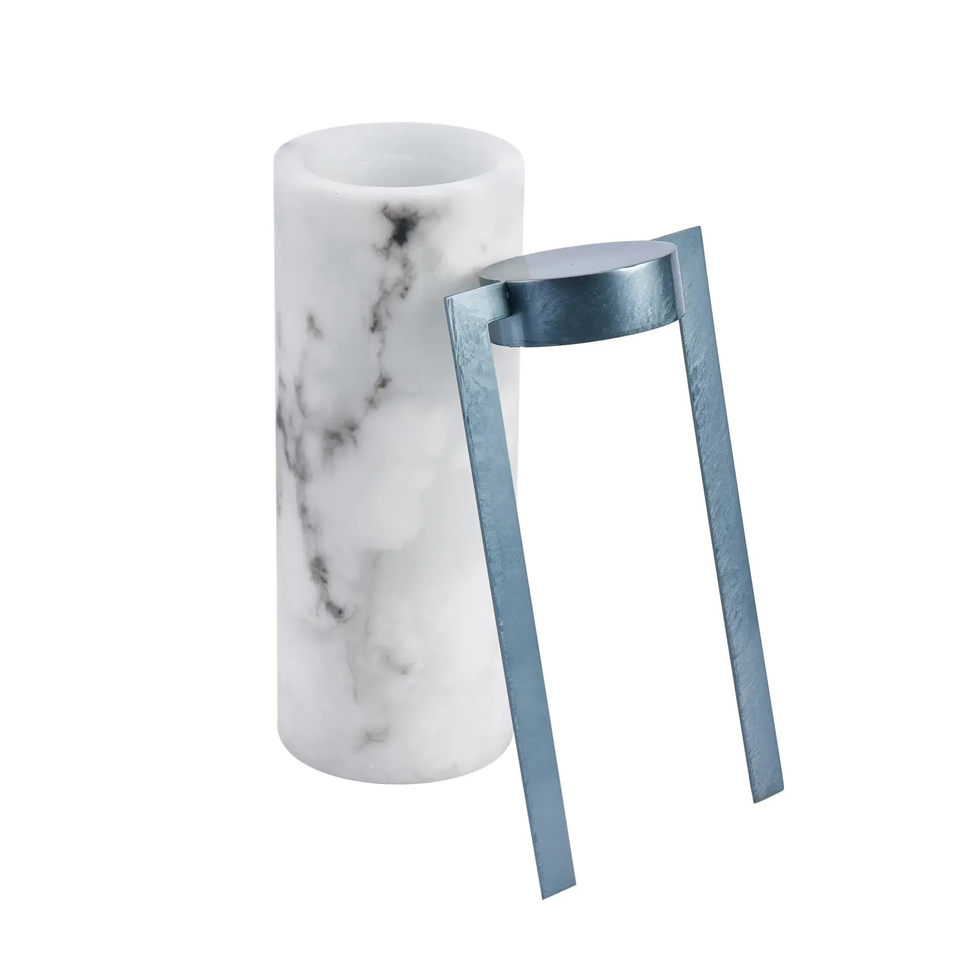 Aufbewahrungsbox - mit Deckel rund - Marmoroptik Ablage Aufbewahrungsdose Badezimmer Horizon Horizon 1