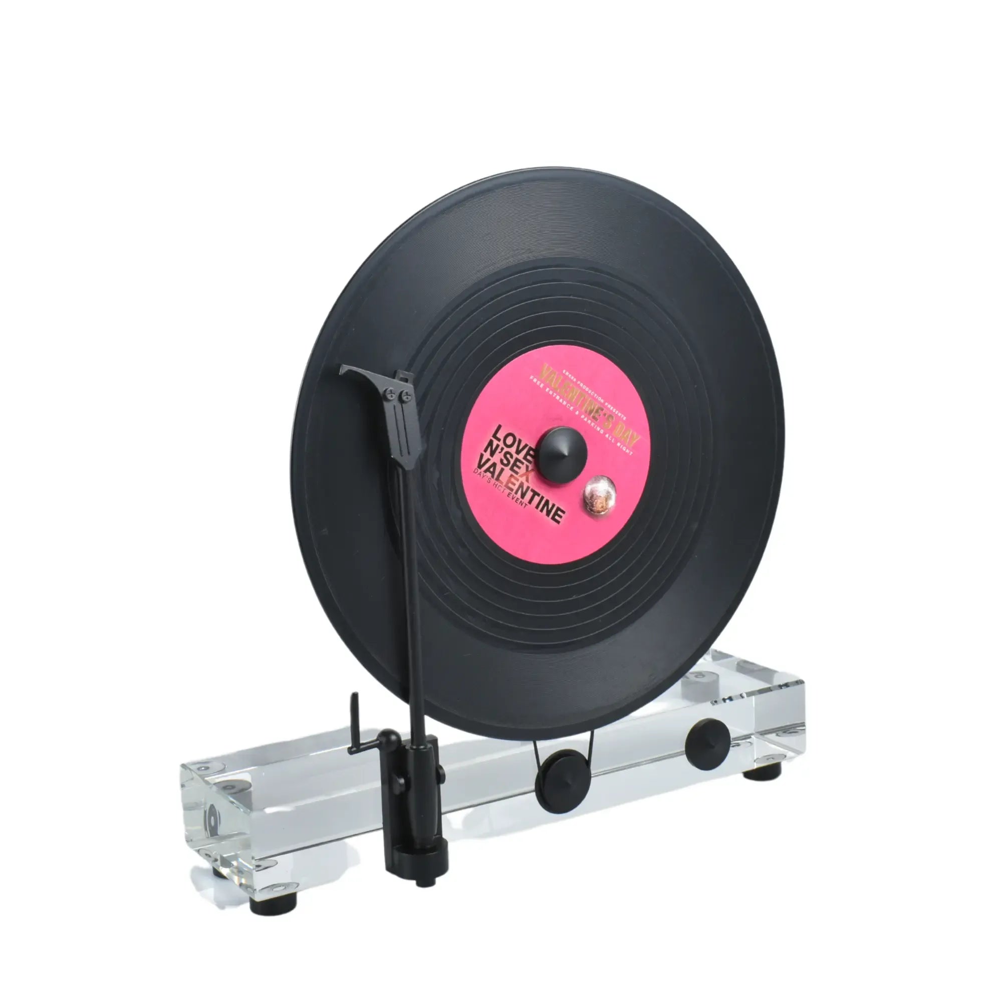 Dekoobjekt - für Tische und Regale - Dekoratives Plattenspieler Retro Grammophon