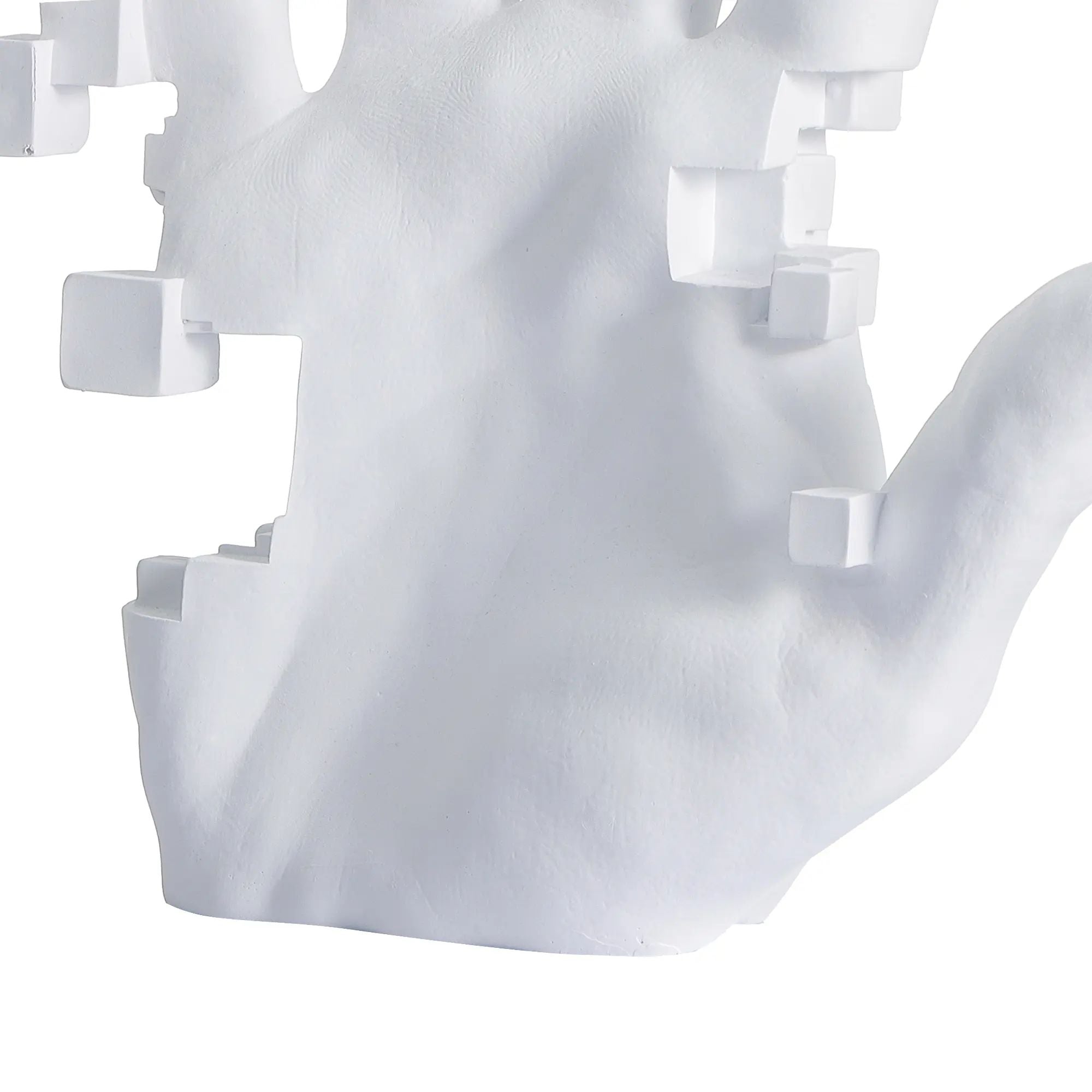 Dekohand - pixeleffekt - Deko-Objekt Dekorative 3D Hand Groß