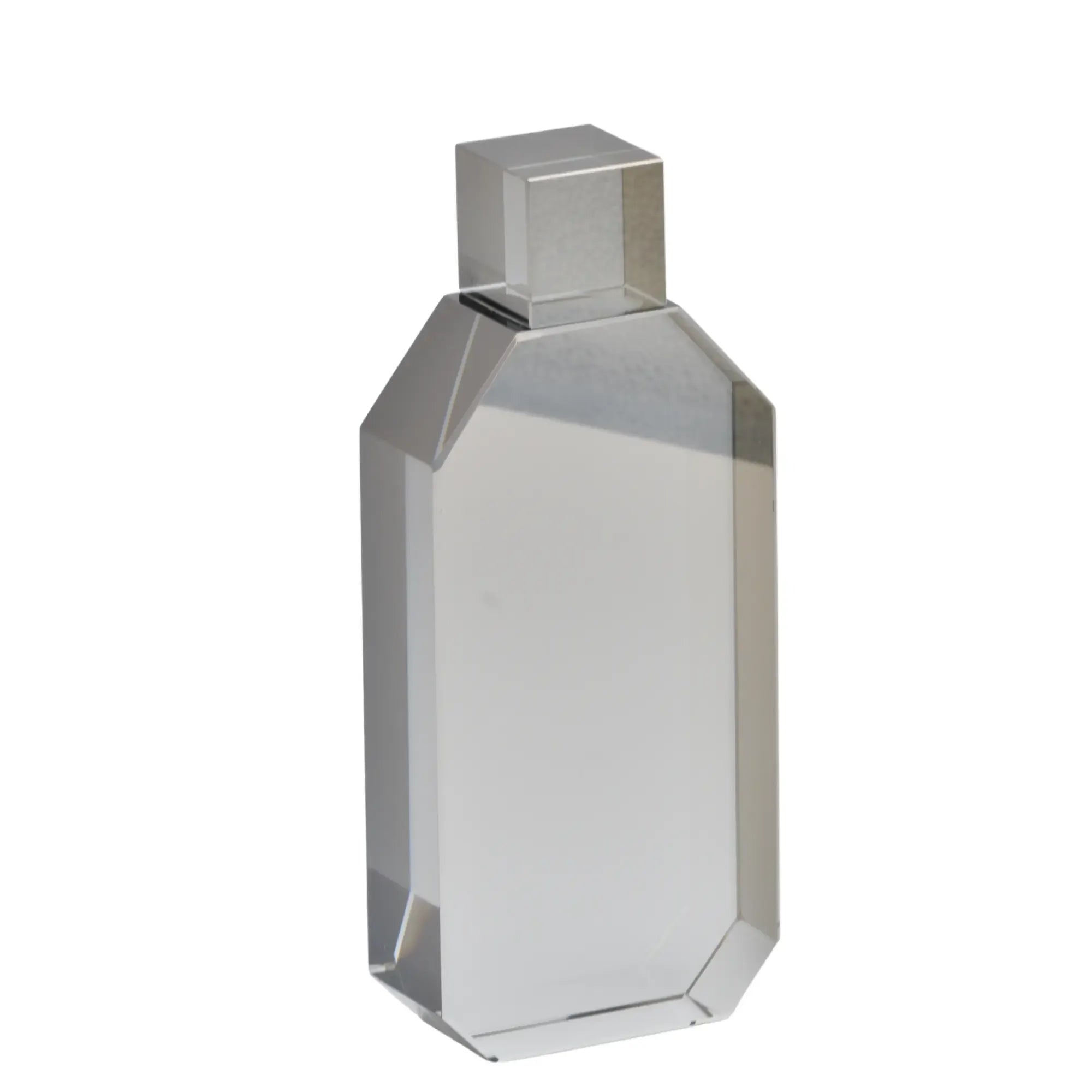 Dekoobjekt - Kristallflakon Skulpturale Tischdeko Ampulla Vitrea Klein