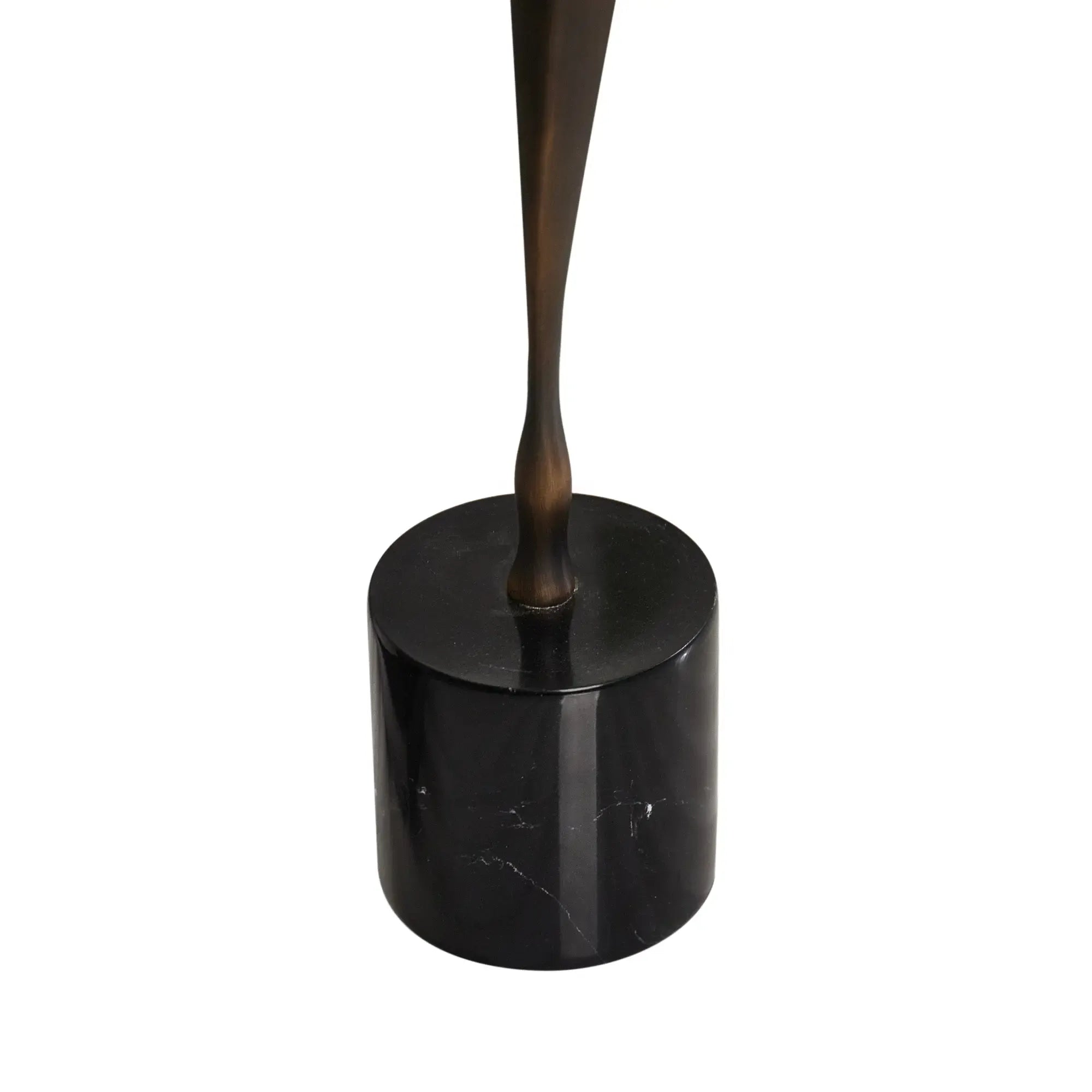 Dekoobjekt - Federform - Edle Messing Tischdeko Dekoskulptur Elegance Sculpt Default Title