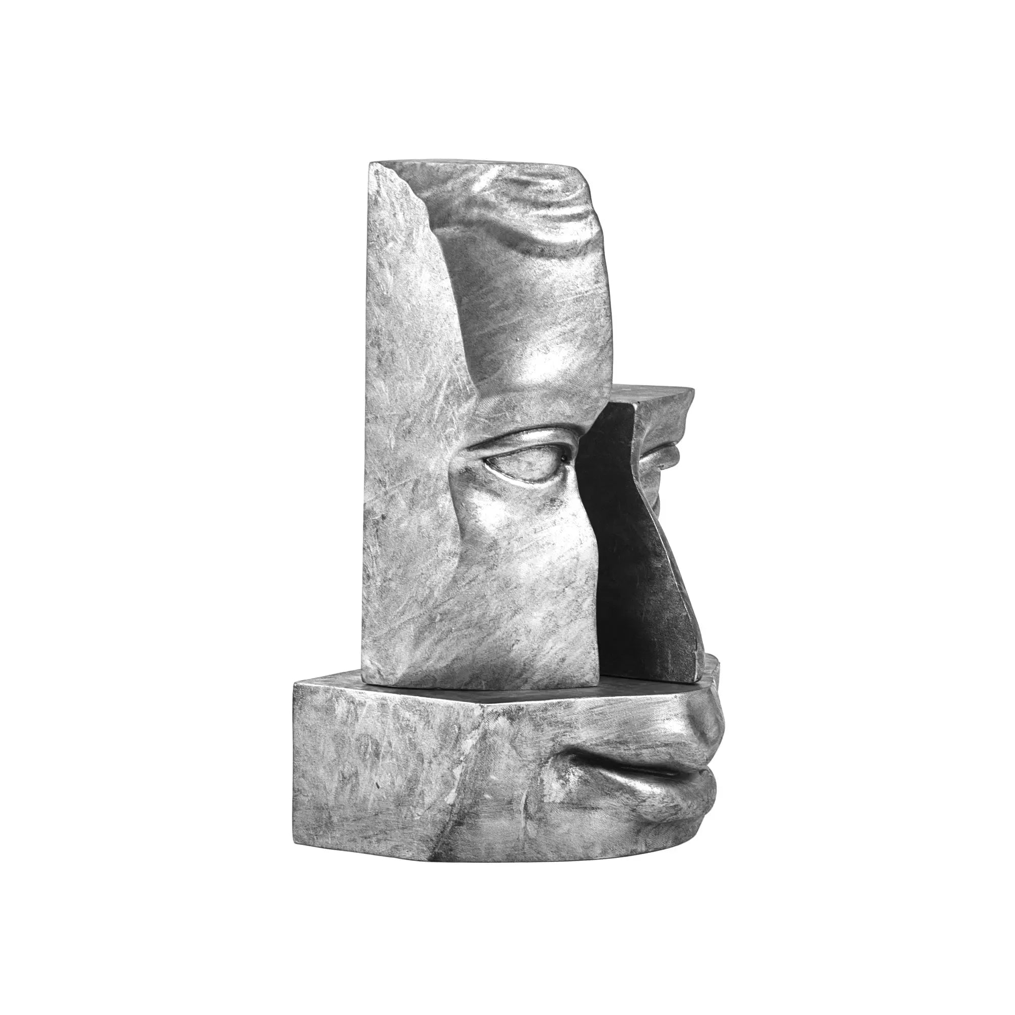 Steingesicht - Steinoptik - Deko Gesichtsskulptur Kopf Dekoration Stonehenge