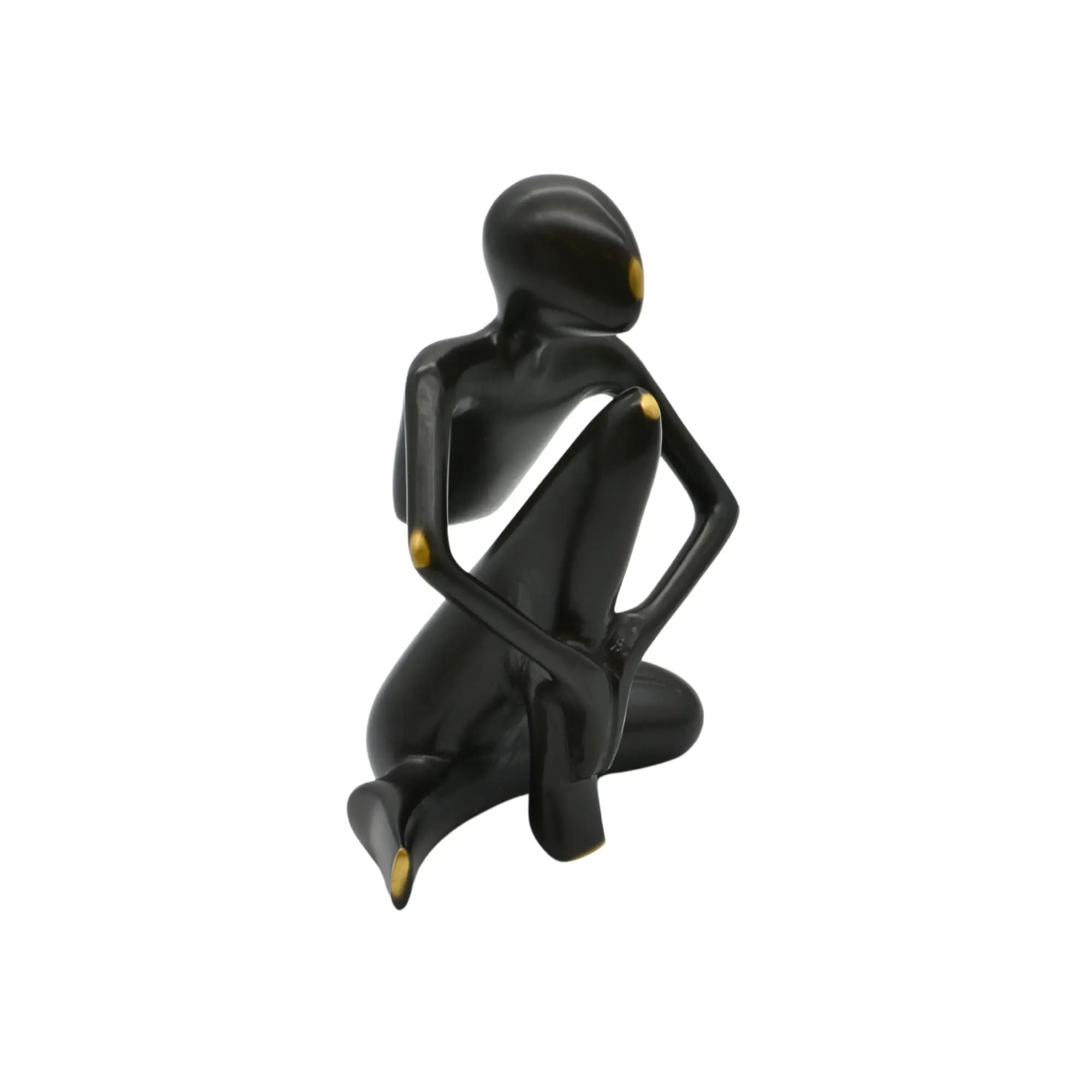 Dekofigur - Abstrakte Denkerfigur - Abstrakte Skulptur Meditative Beobachterfigur Contemplatio Default Title