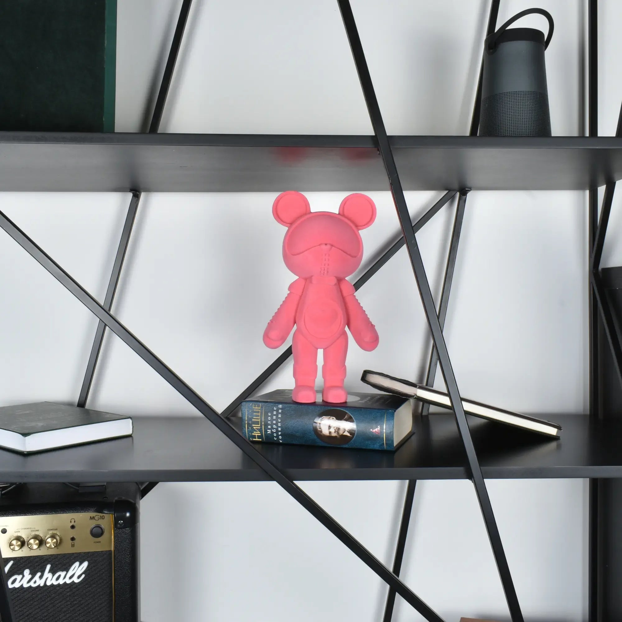 Samtfigur - in Bärform - Trend Dekofigur Bär Deko-Objekt Ours Doux