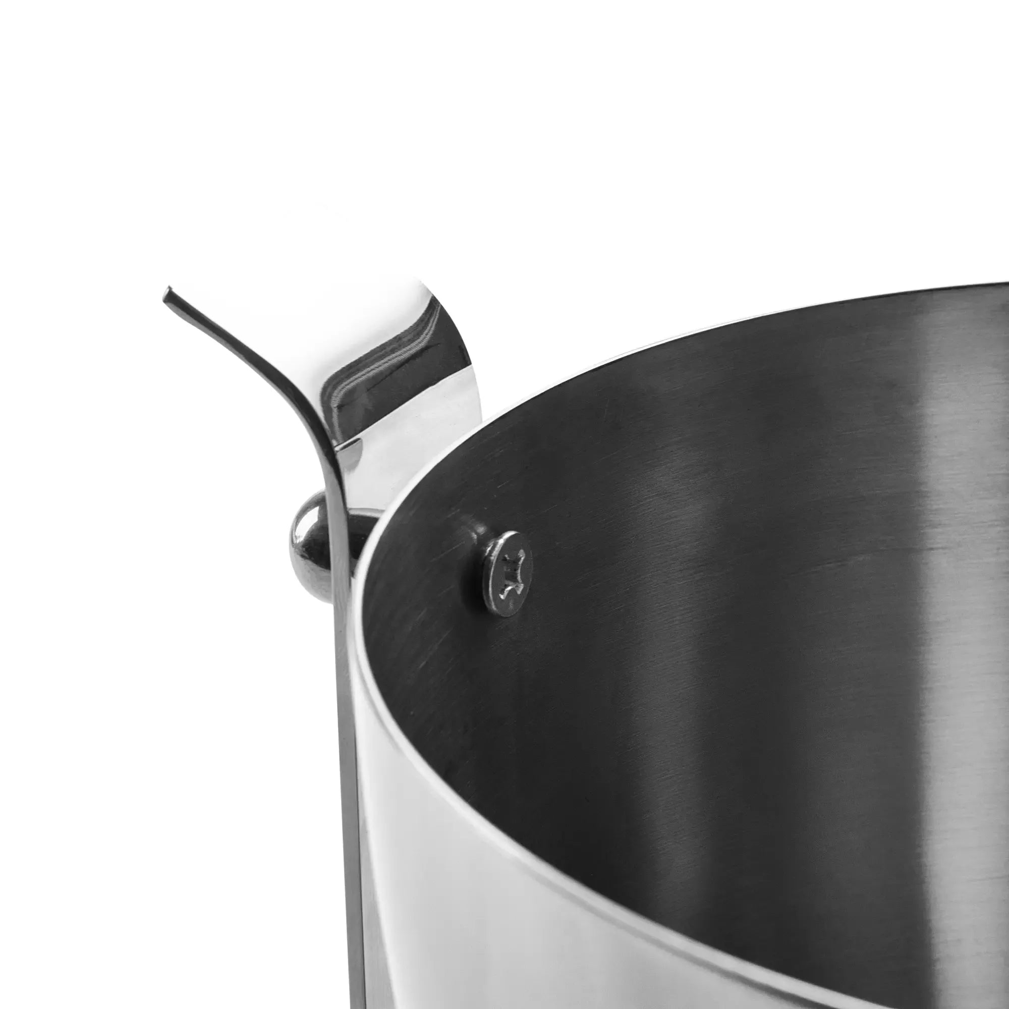 Eiseimer - Flaschenkühler - Edles Champagner-Eimer silberner Eiseimer Calme