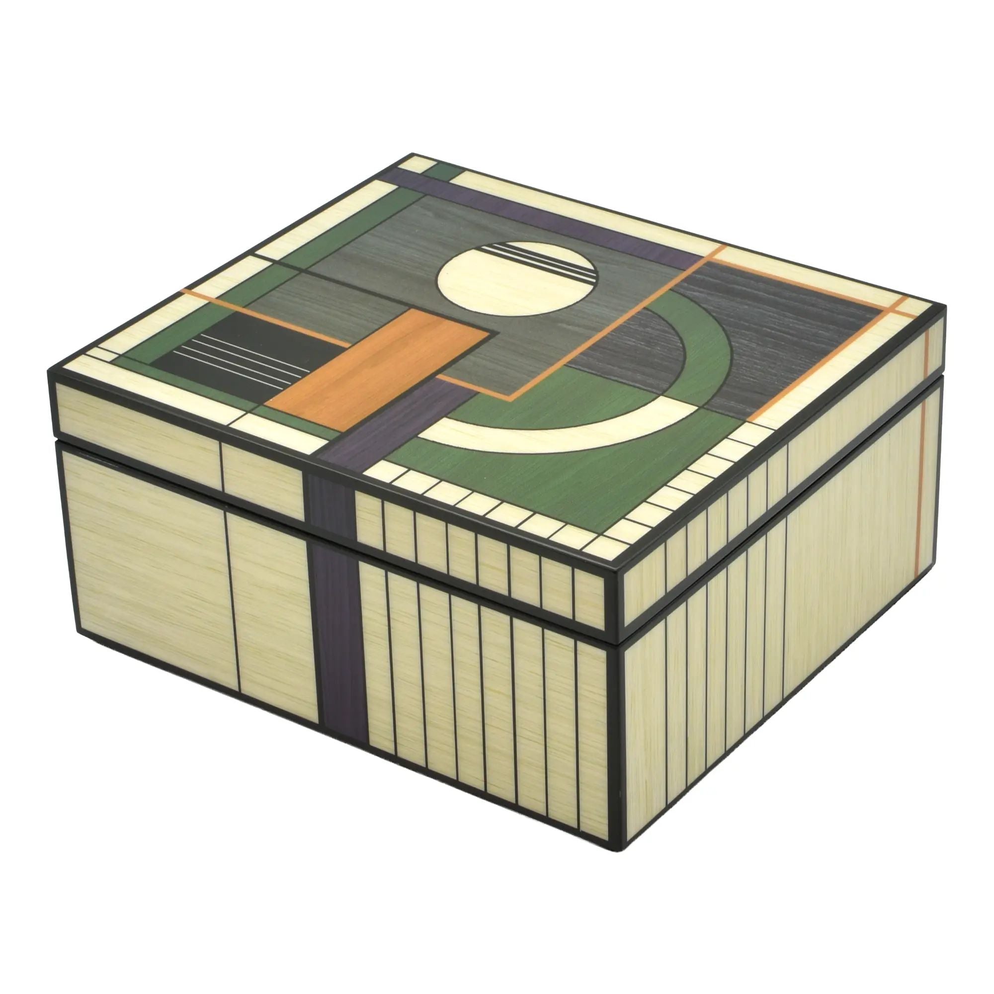 Schmuckbox - Couchtisch-Box - Designer Schmuckdose – Art-Deco Wohnzimmer Ablage Coffret Nan