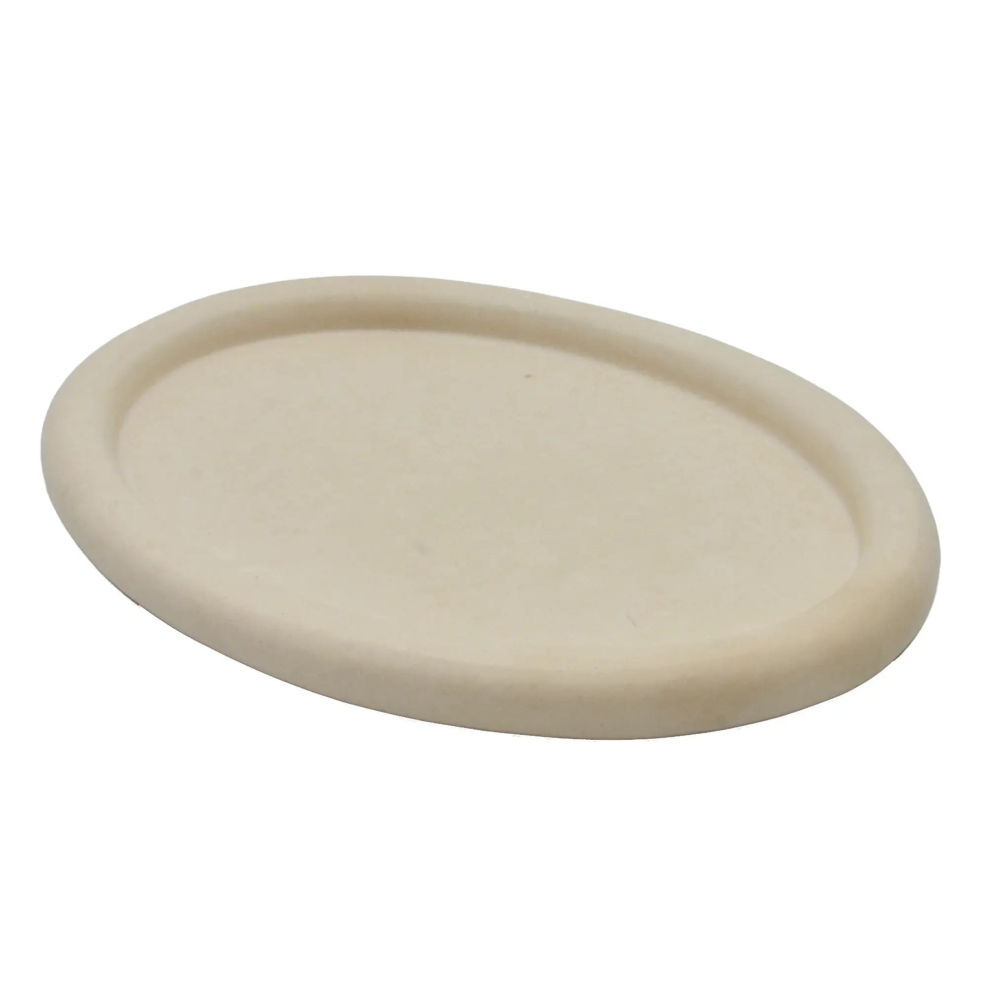 Tablett - Serviertablett Puristisch – Dekoteller im Doppel-Set – Ablage-Schale Alba Duo Groß