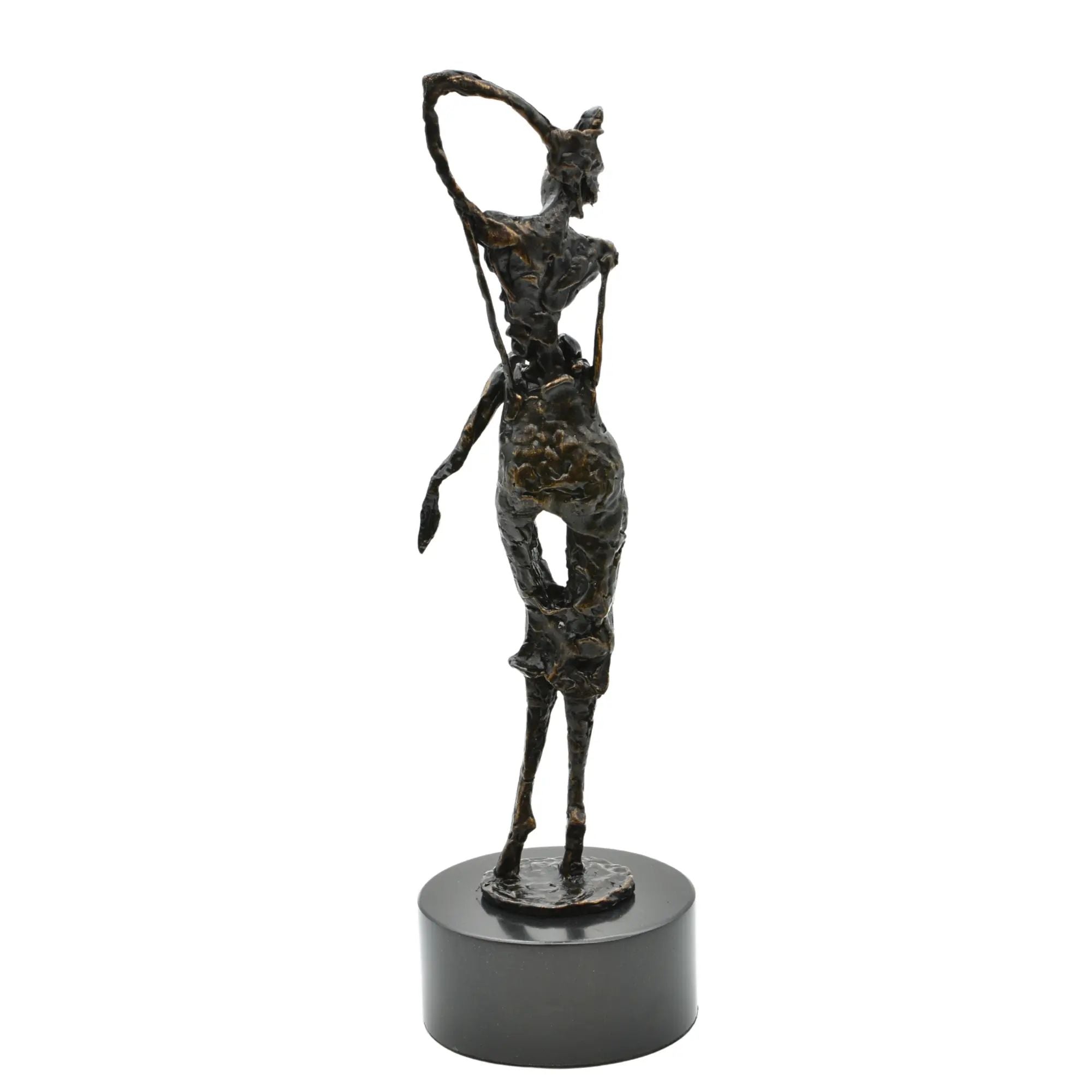 Dekofigur - Skulptur Elegante Tanzsilhouette auf Marmor – Femme Élan Default Title
