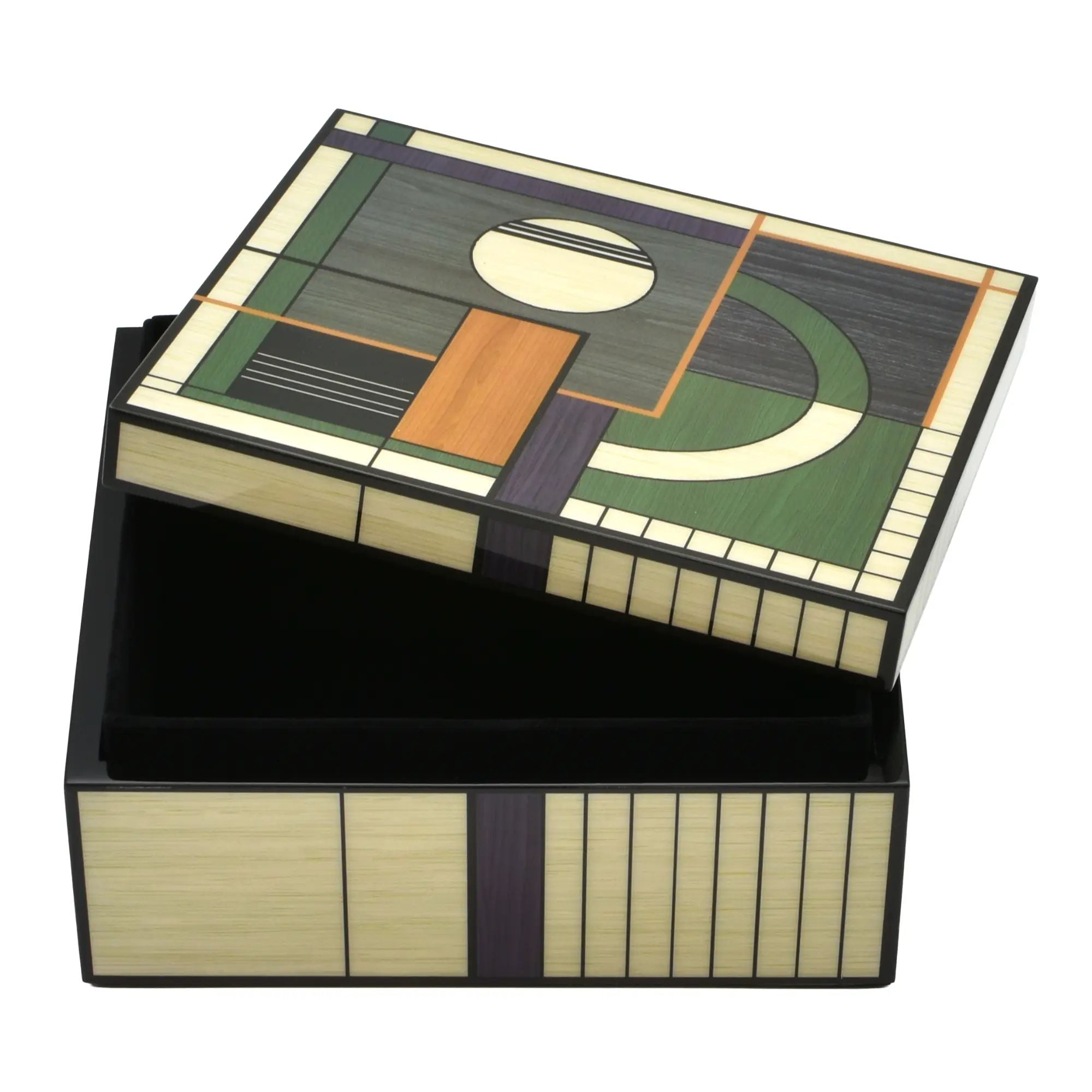 Schmuckbox - Couchtisch-Box - Designer Schmuckdose – Art-Deco Wohnzimmer Ablage Coffret Nan