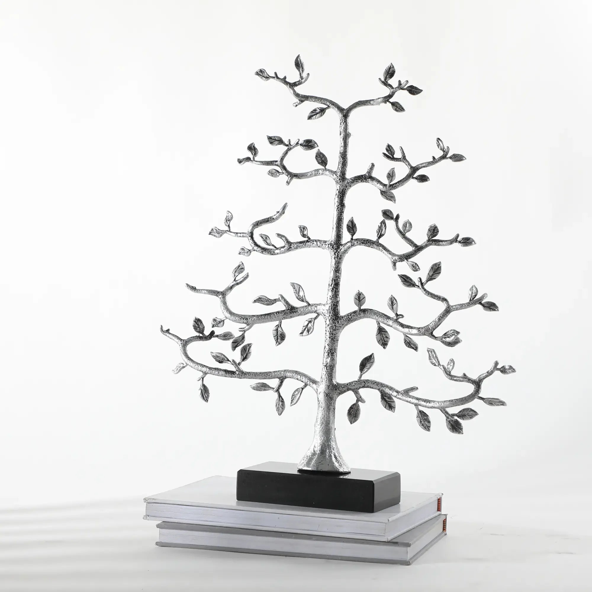 Dekoobjekt - Lebensbaum - Dekobaum auf Marmorgestell Metallbaum Miraculeux Default Title