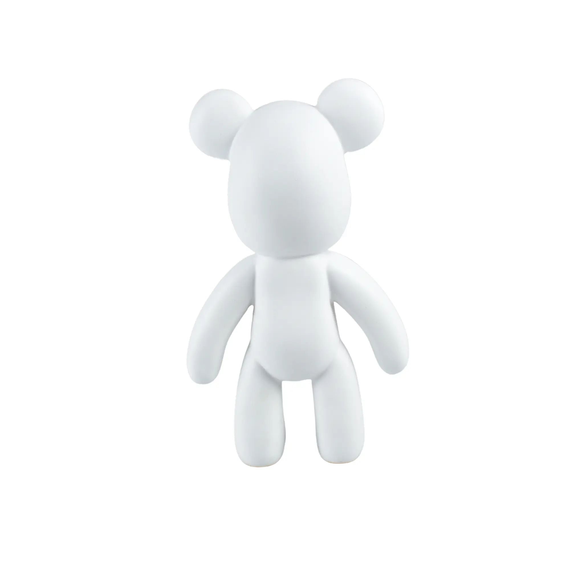 Tierfigur - bearbrickdesign - Dekobär groß Bärenskulptur Urban-Bear Weiß
