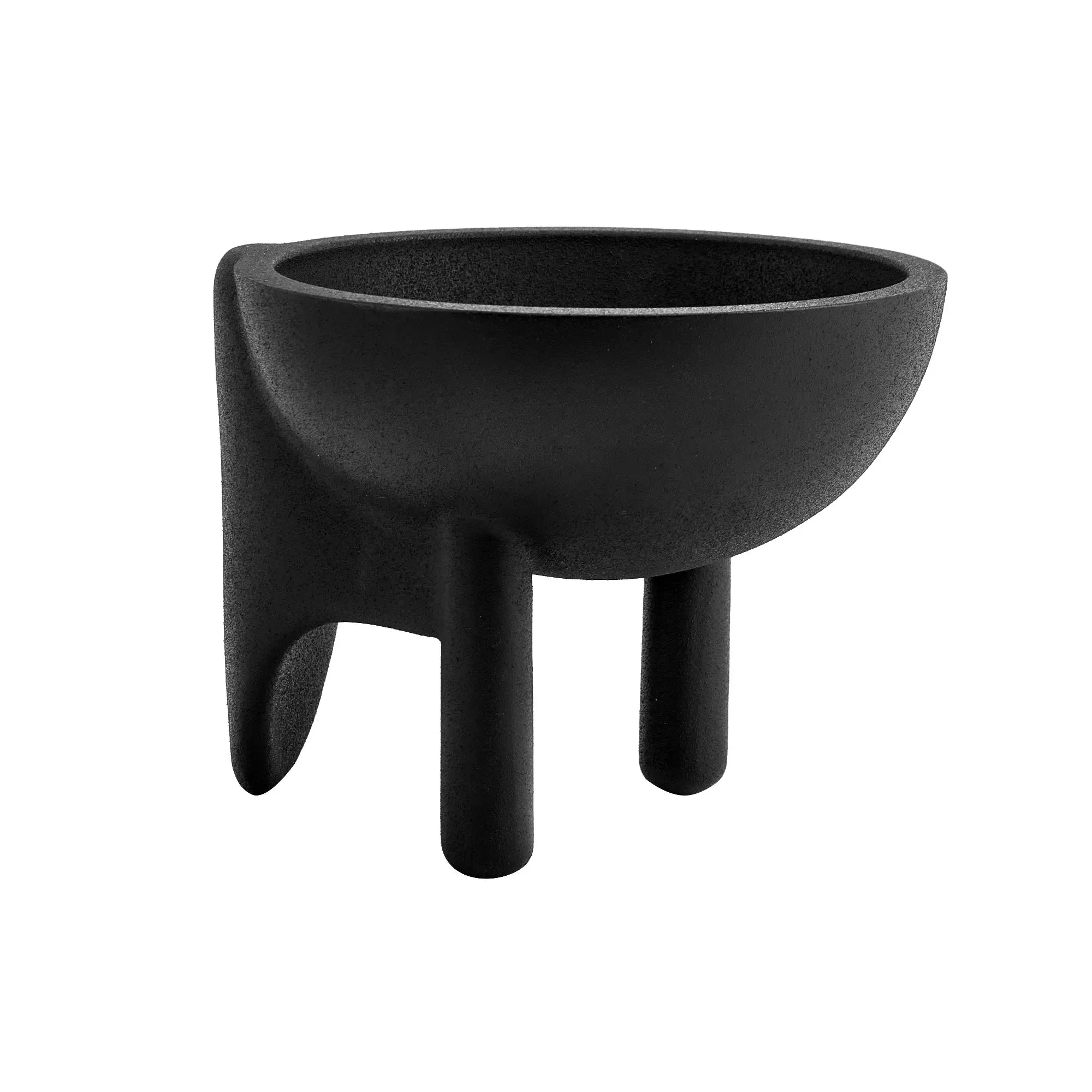 Fruchtschale - auf 3 Füßen - Dekorative Design Fruchtschale Bosfor