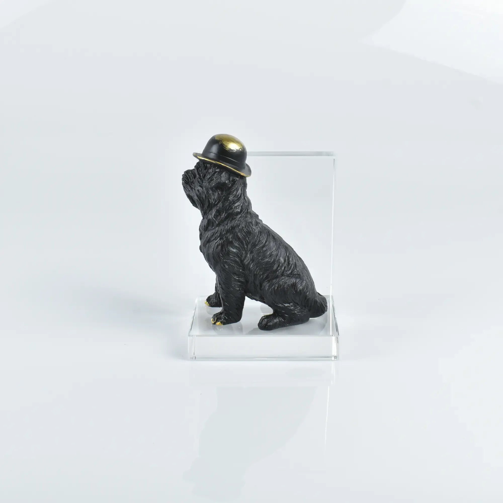 Buchstütze - SET mit zwei Hunden - Buchhalter Deko-Objekt Dogy