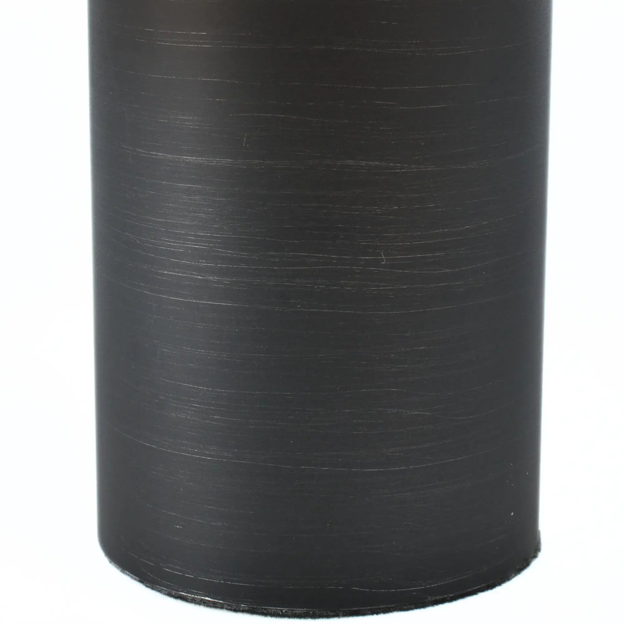 Kerzenständer - mit Kupfer Glasplatte - Design Kerzenhalter rund Edelstahl Portacandela Giro