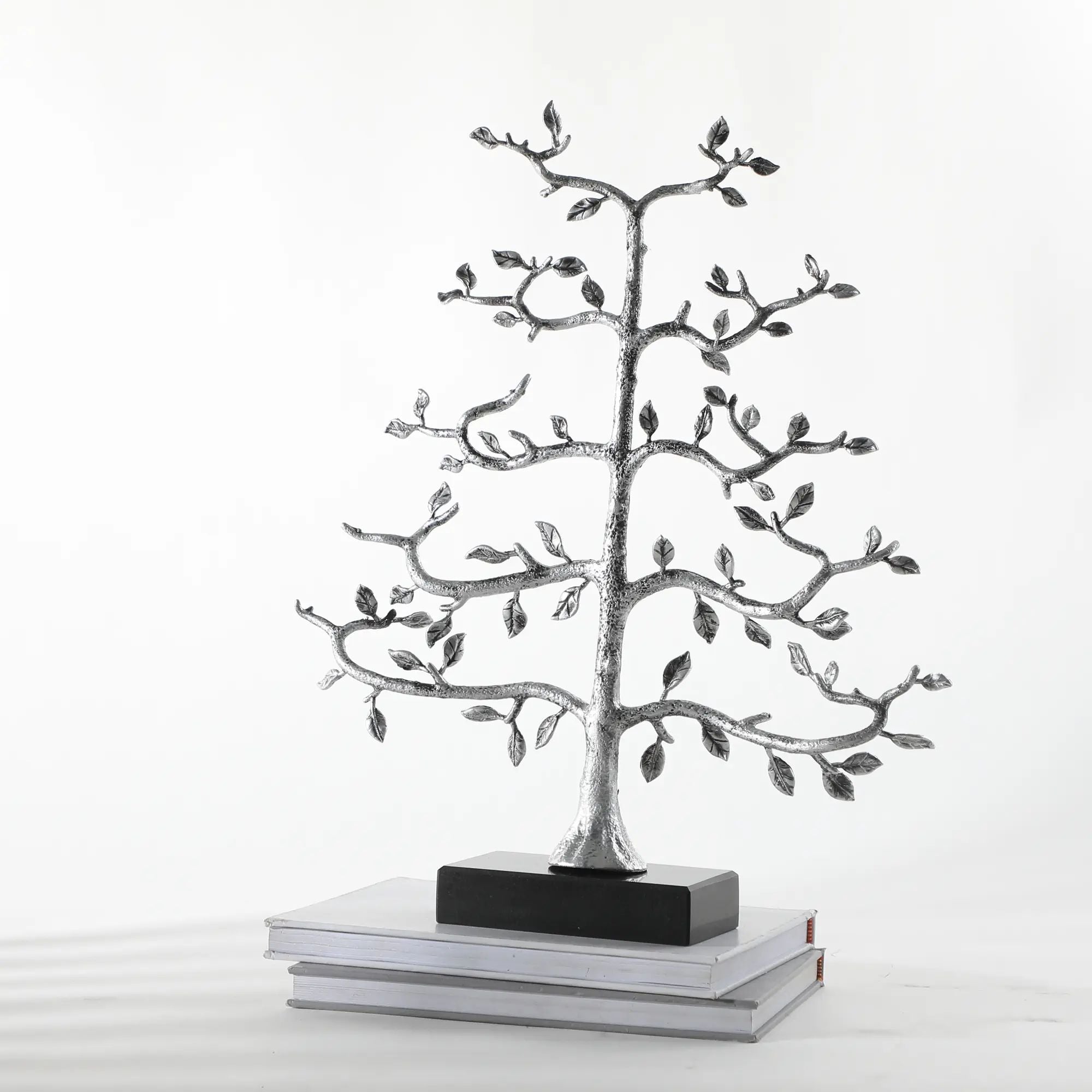 Dekoobjekt - Lebensbaum - Dekobaum auf Marmorgestell Metallbaum Miraculeux Default Title