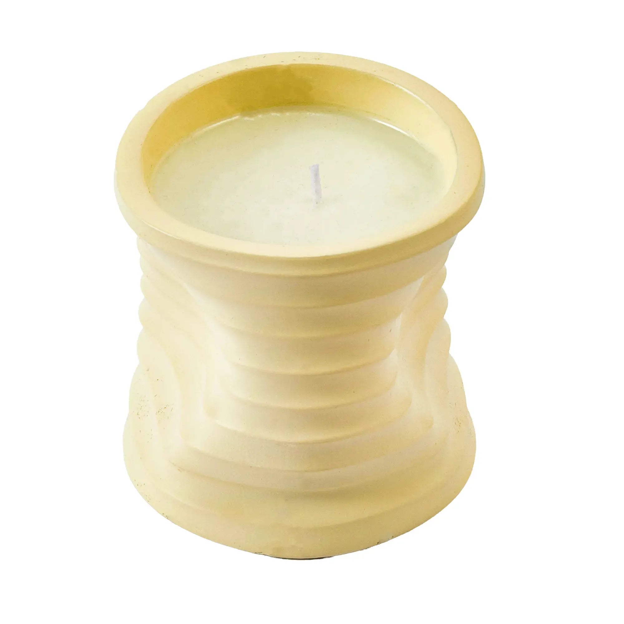 Duftkerze - Beton Design Kerze – Aroma Keramikkerze – Minimalistische Designkerze Ondula Nan