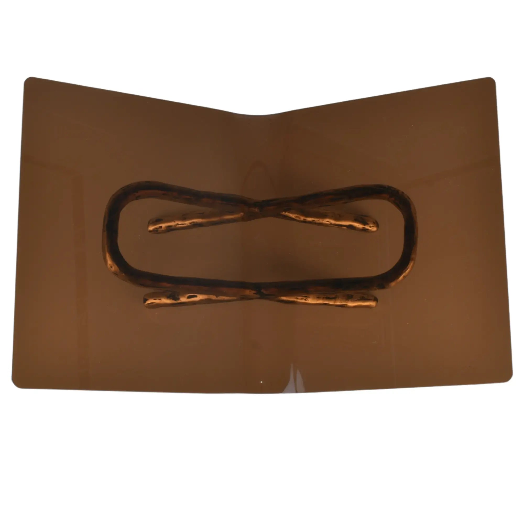 Buchständer - Freistehend - Designer Buchablage Settantenne Braun