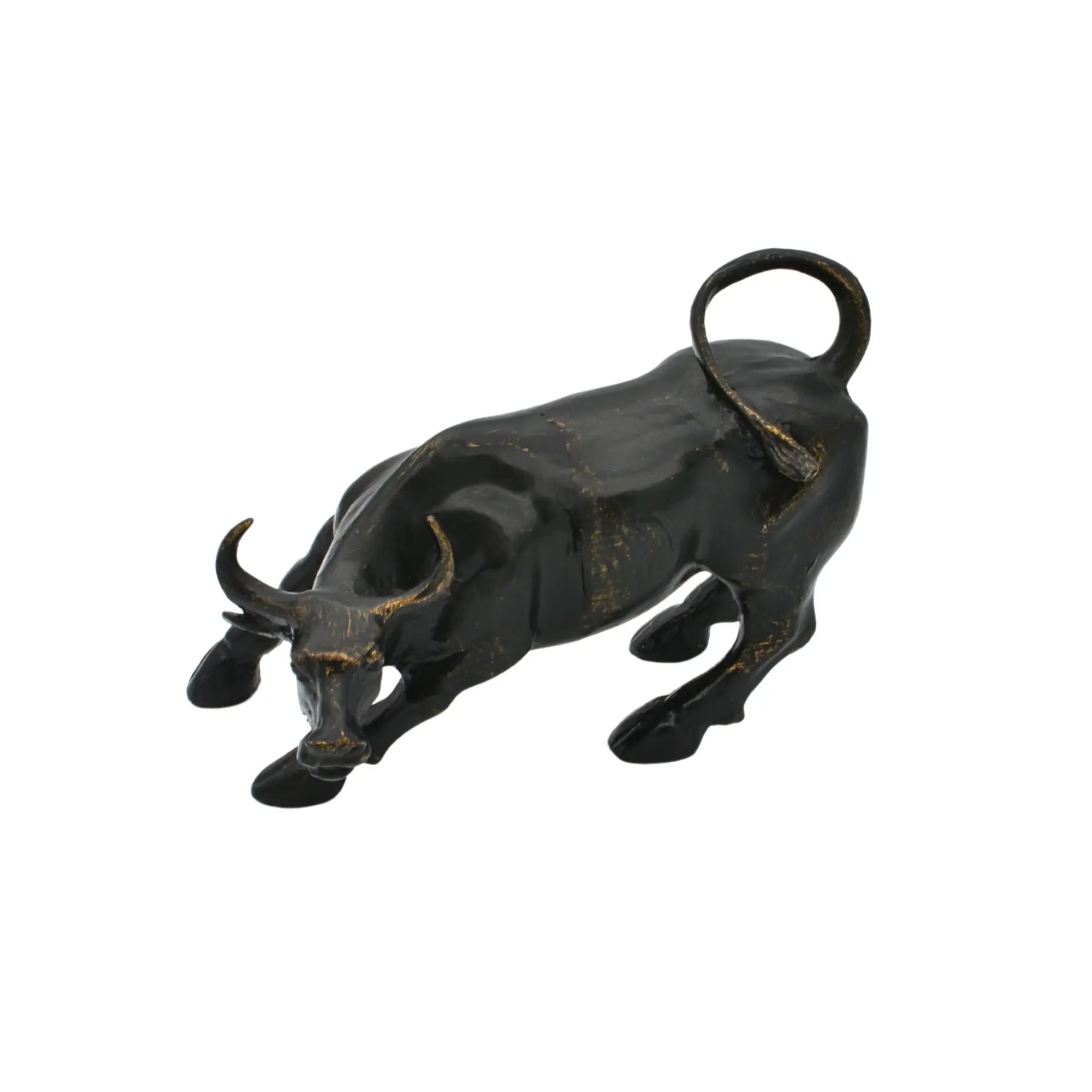 Tierfigur - Skulptur Kraftvoller Bulle Taurus Fortis Default Title