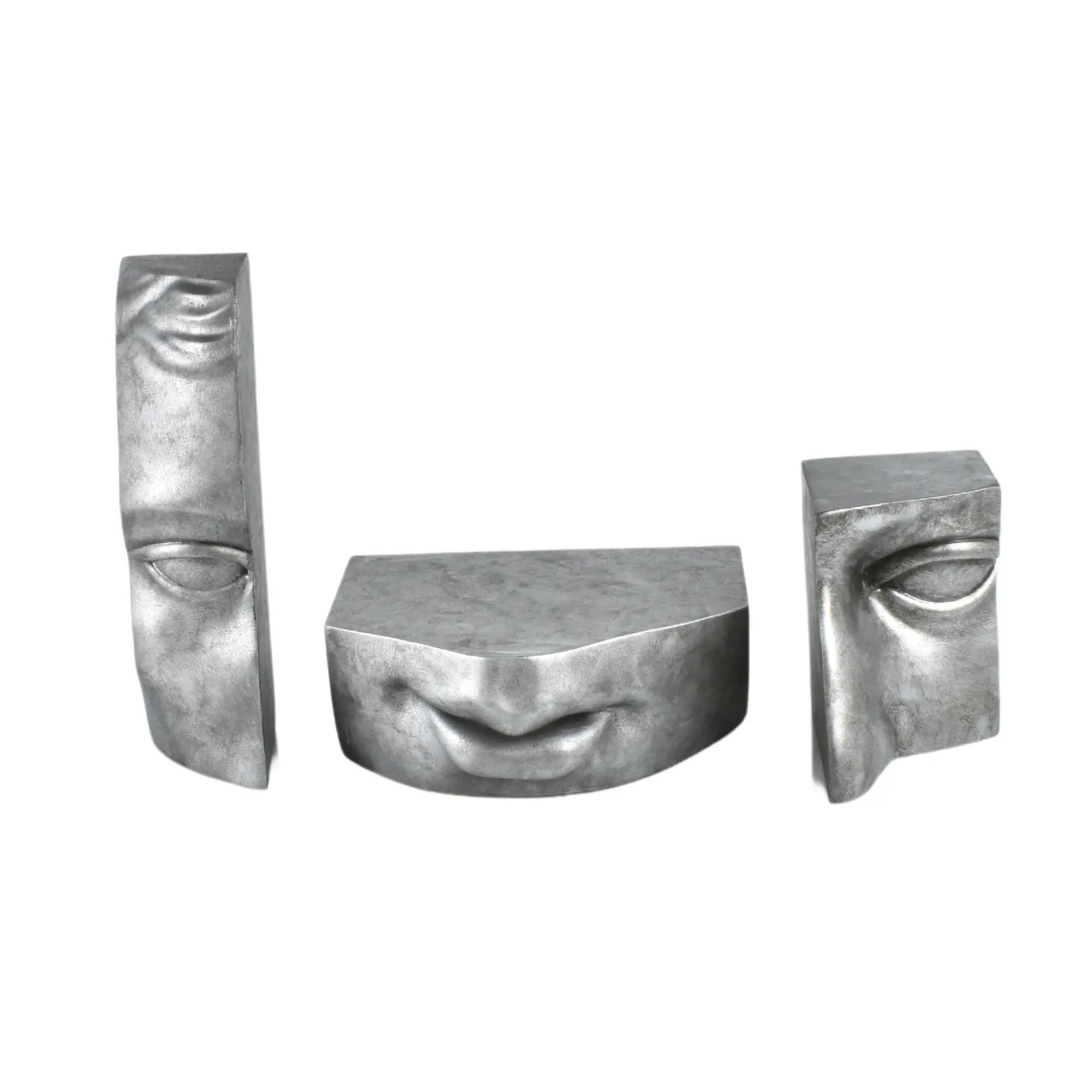 Steingesicht - Steinoptik - Deko Gesichtsskulptur Kopf Dekoration Stonehenge Default Title