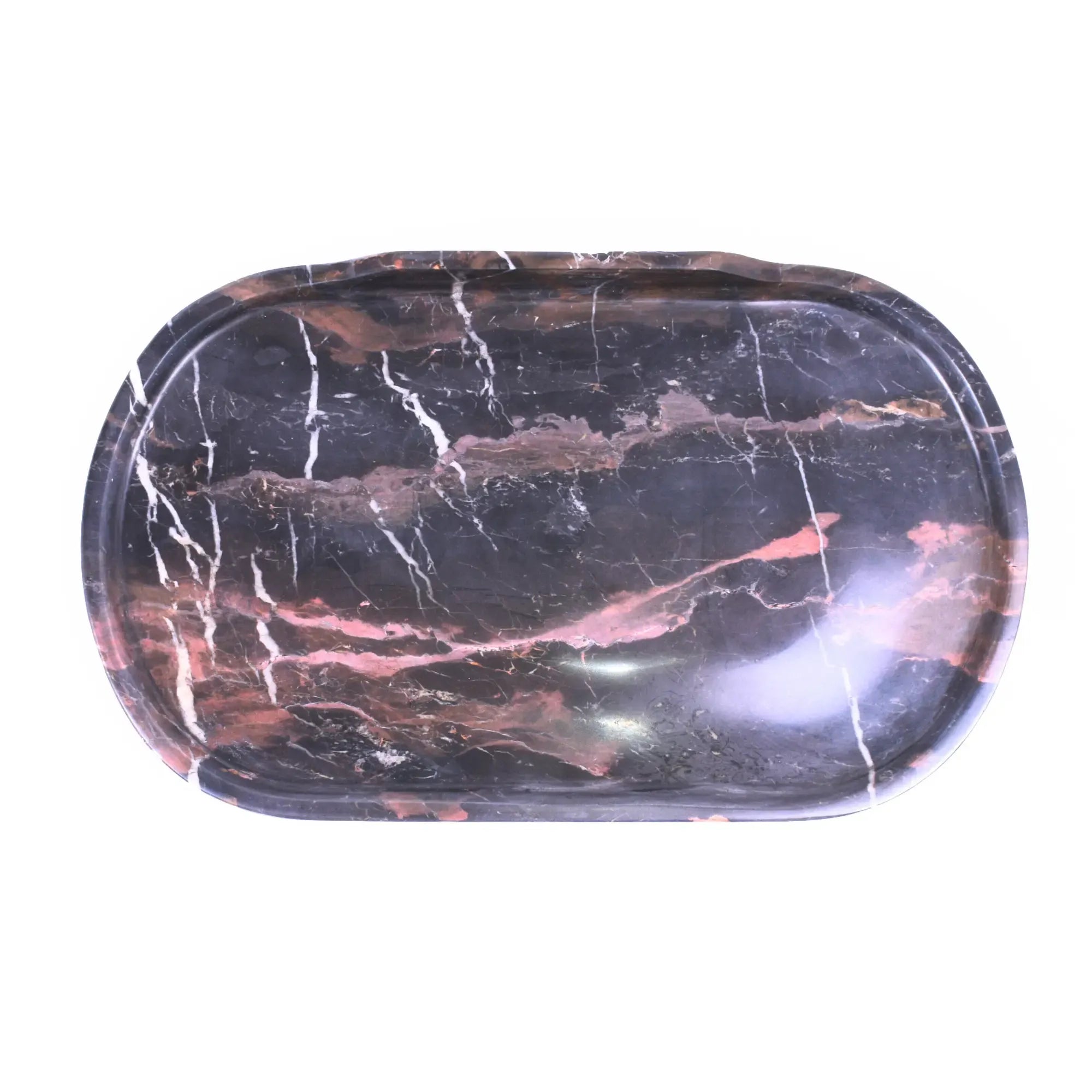 Tablett - aus Marmor - Serviertablett Dekotablett Naso