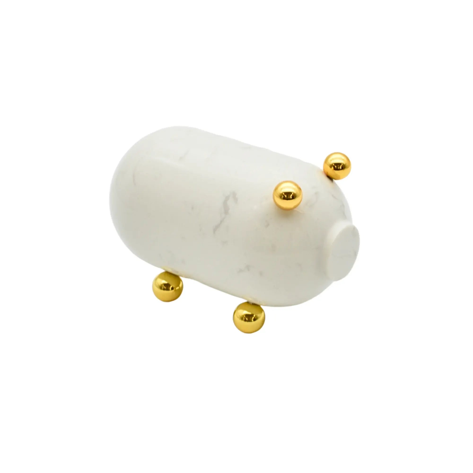 Tierfigur - Skulpturales Designobjekt Pop-Statement Orbis Doré Default Title