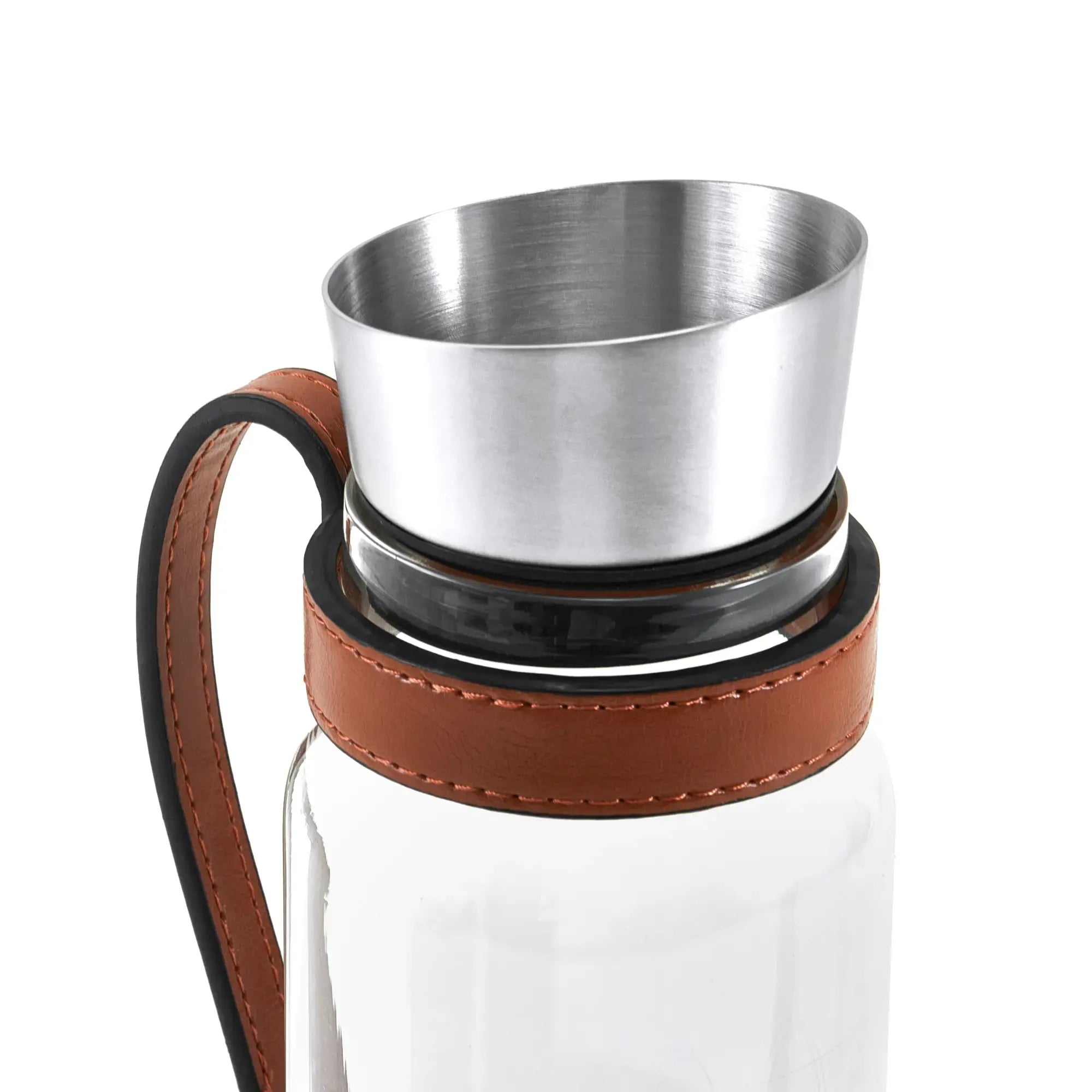 Karaffen-Set - mit 2 Gläsern - Edle Wasserkaraffe mit Griff und CloseUp Essence