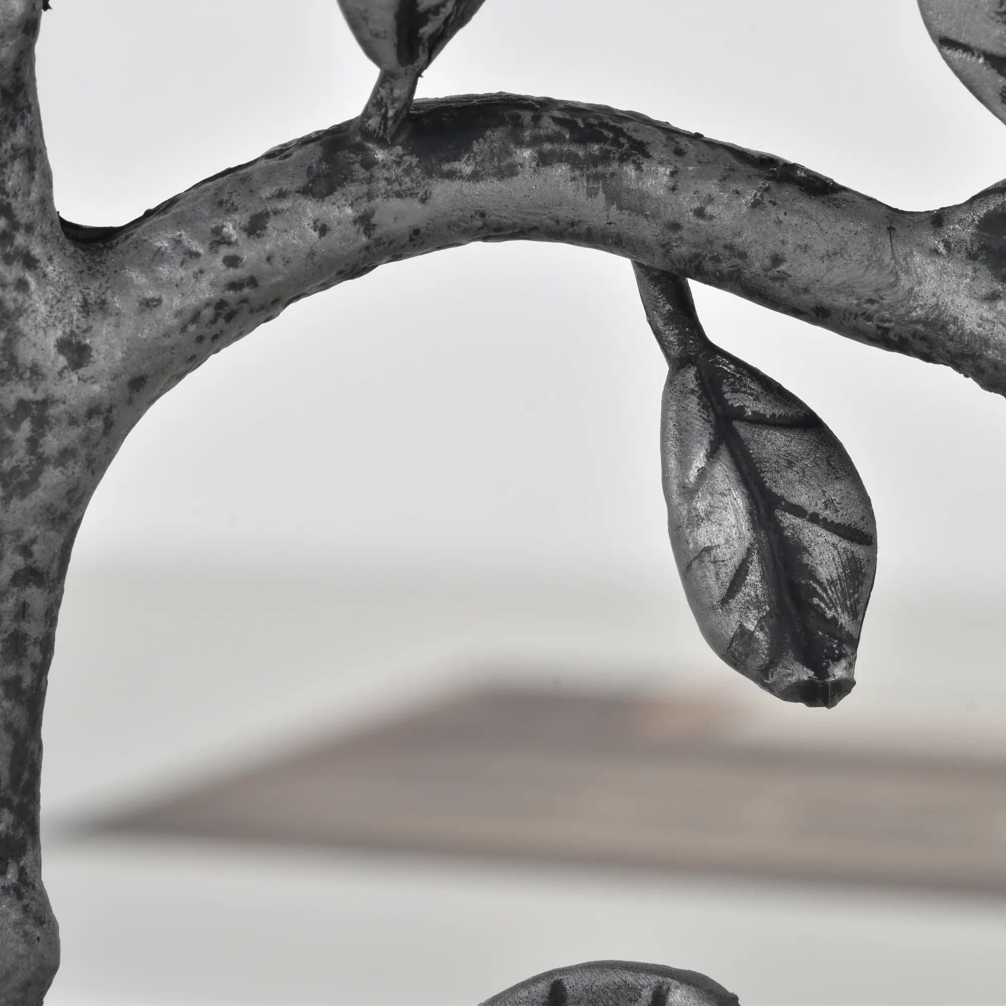 Dekoobjekt - Lebensbaum - Dekobaum auf Marmorgestell Metallbaum Miraculeux Default Title
