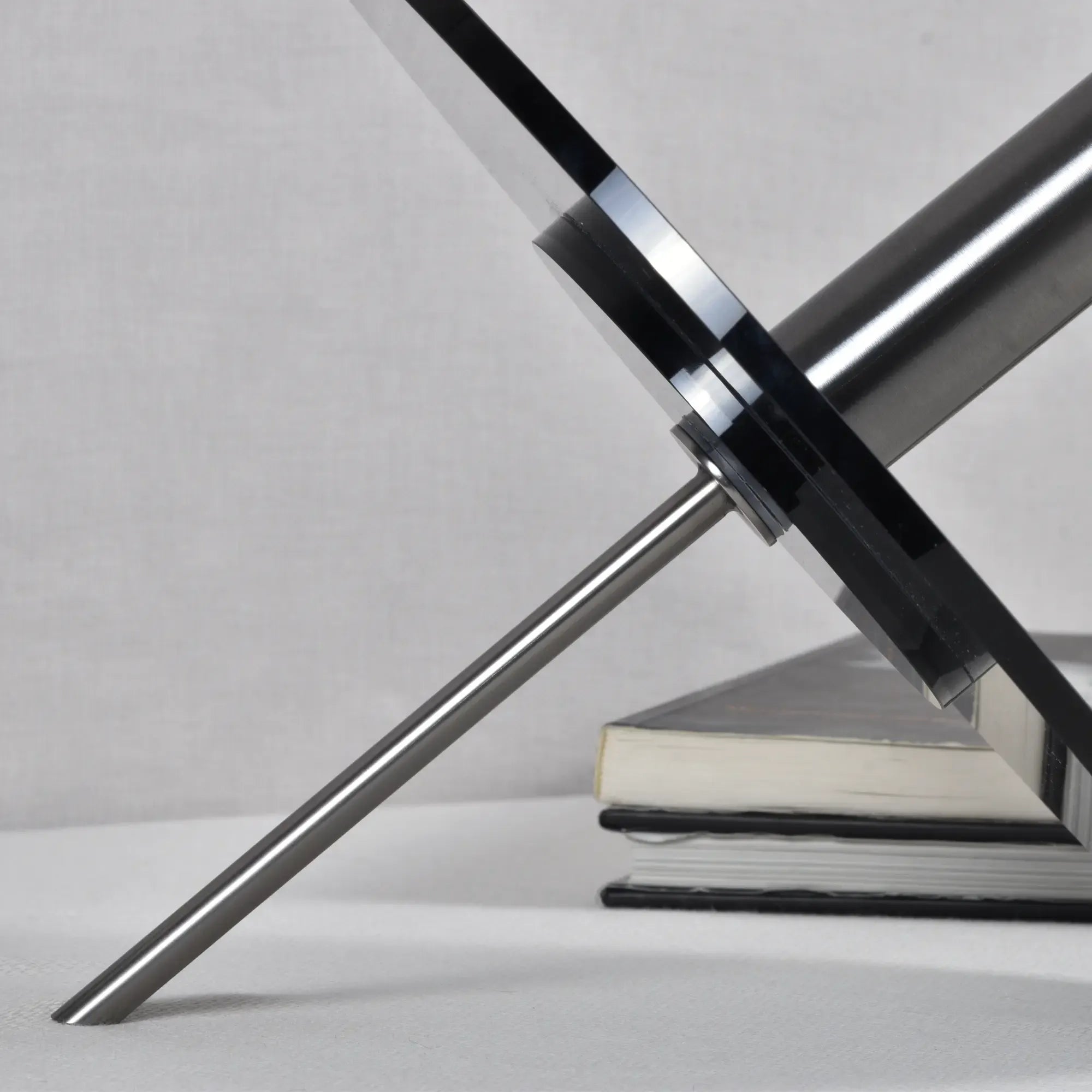 Dekovase - Moderne Design Vase mit Metallständer - Kreiselvaso Giro Default Title