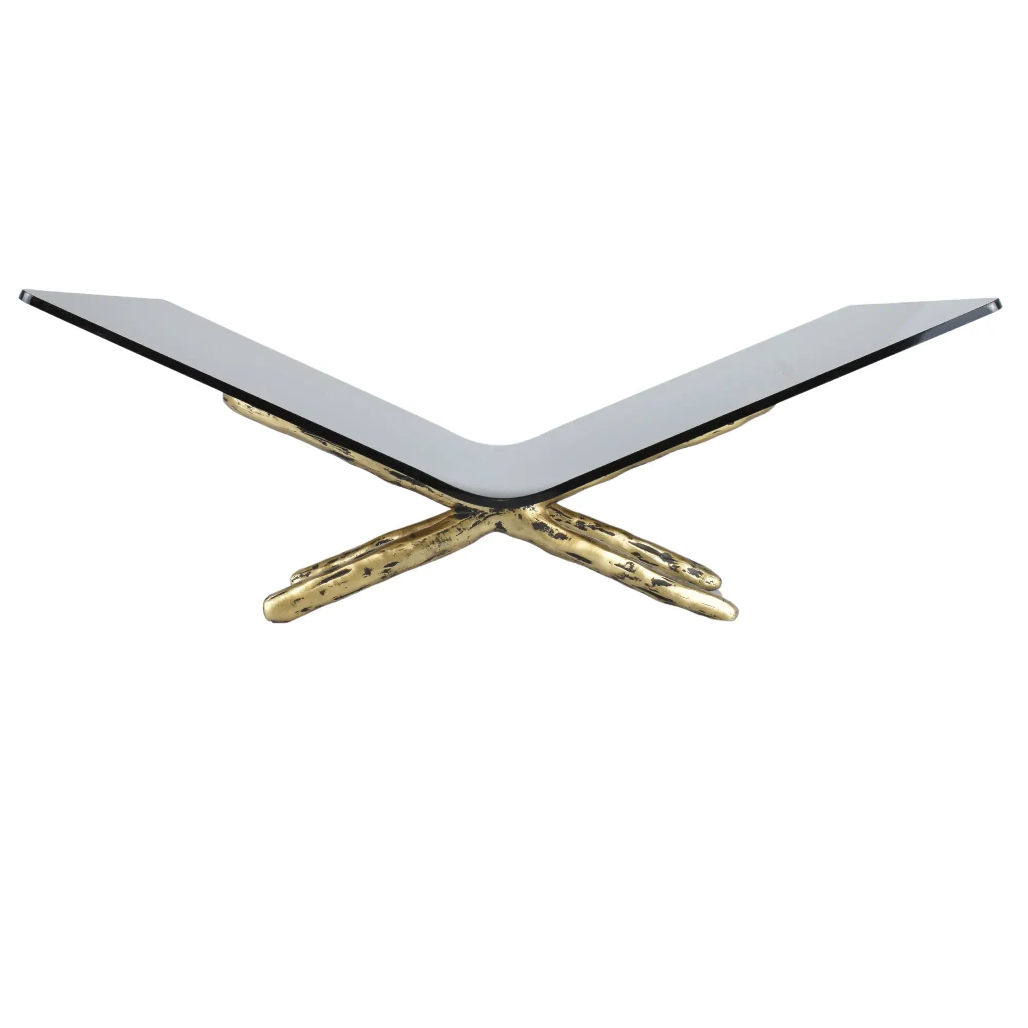 Buchständer - Freistehend - Designer Buchablage Settantenne Braun