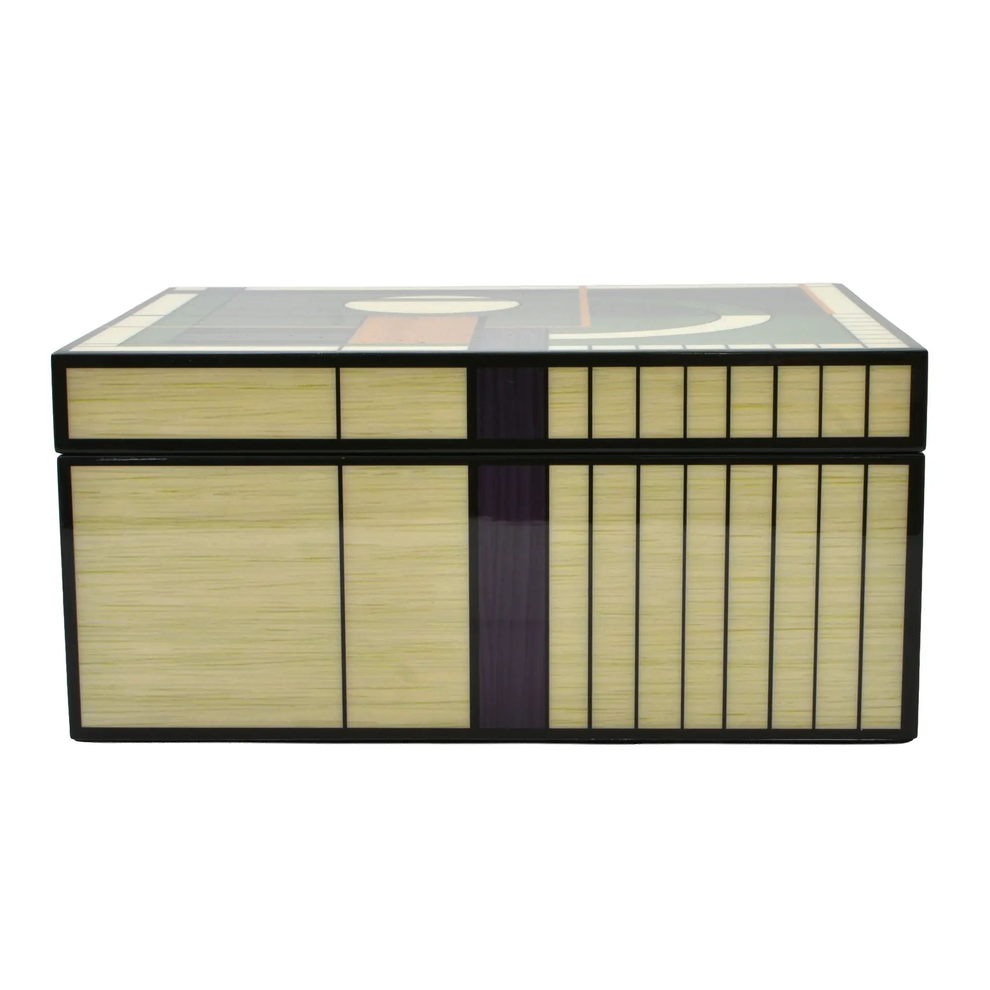 Schmuckbox - Couchtisch-Box - Designer Schmuckdose – Art-Deco Wohnzimmer Ablage Coffret Nan