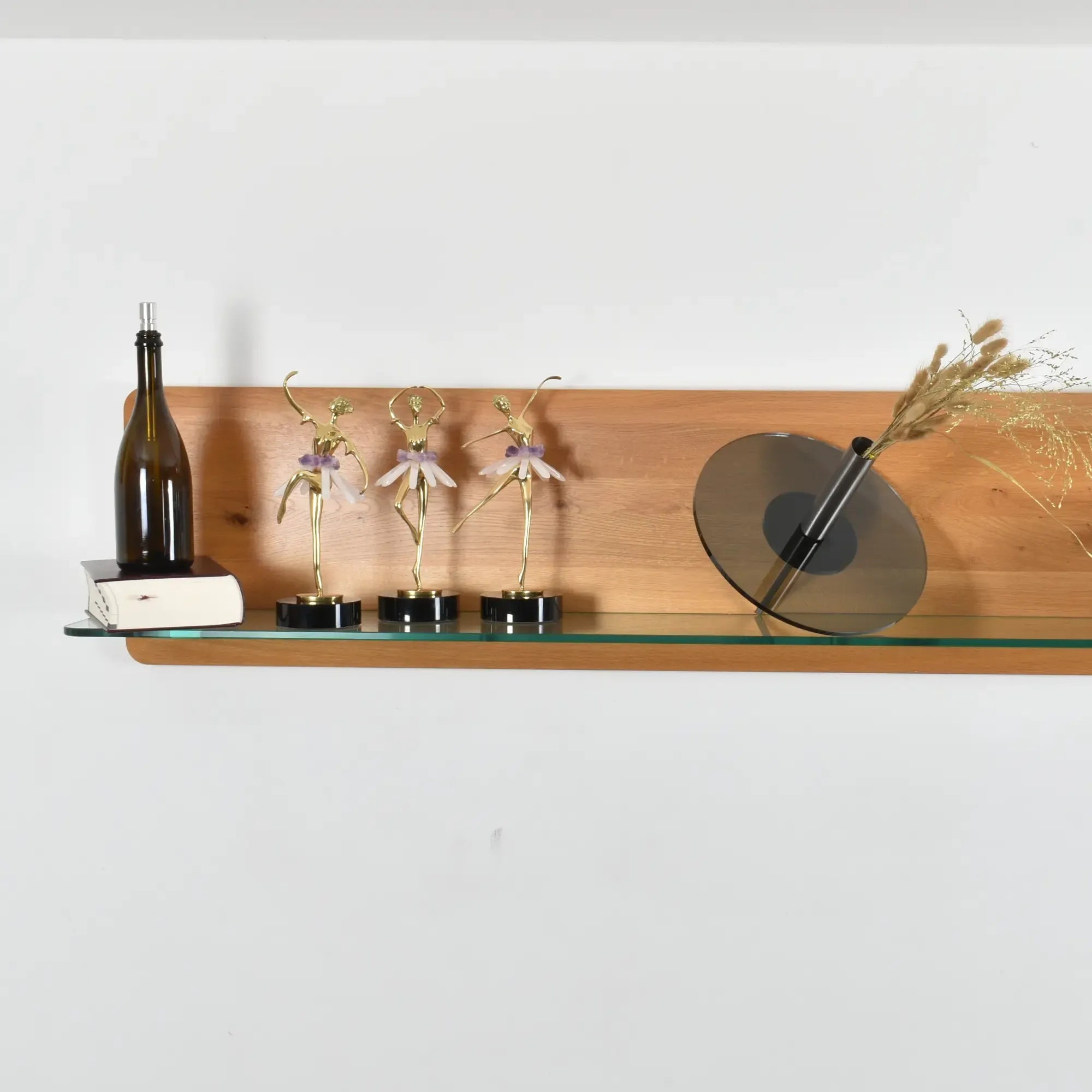 Dekovase - Moderne Design Vase mit Metallständer - Kreiselvaso Giro Default Title