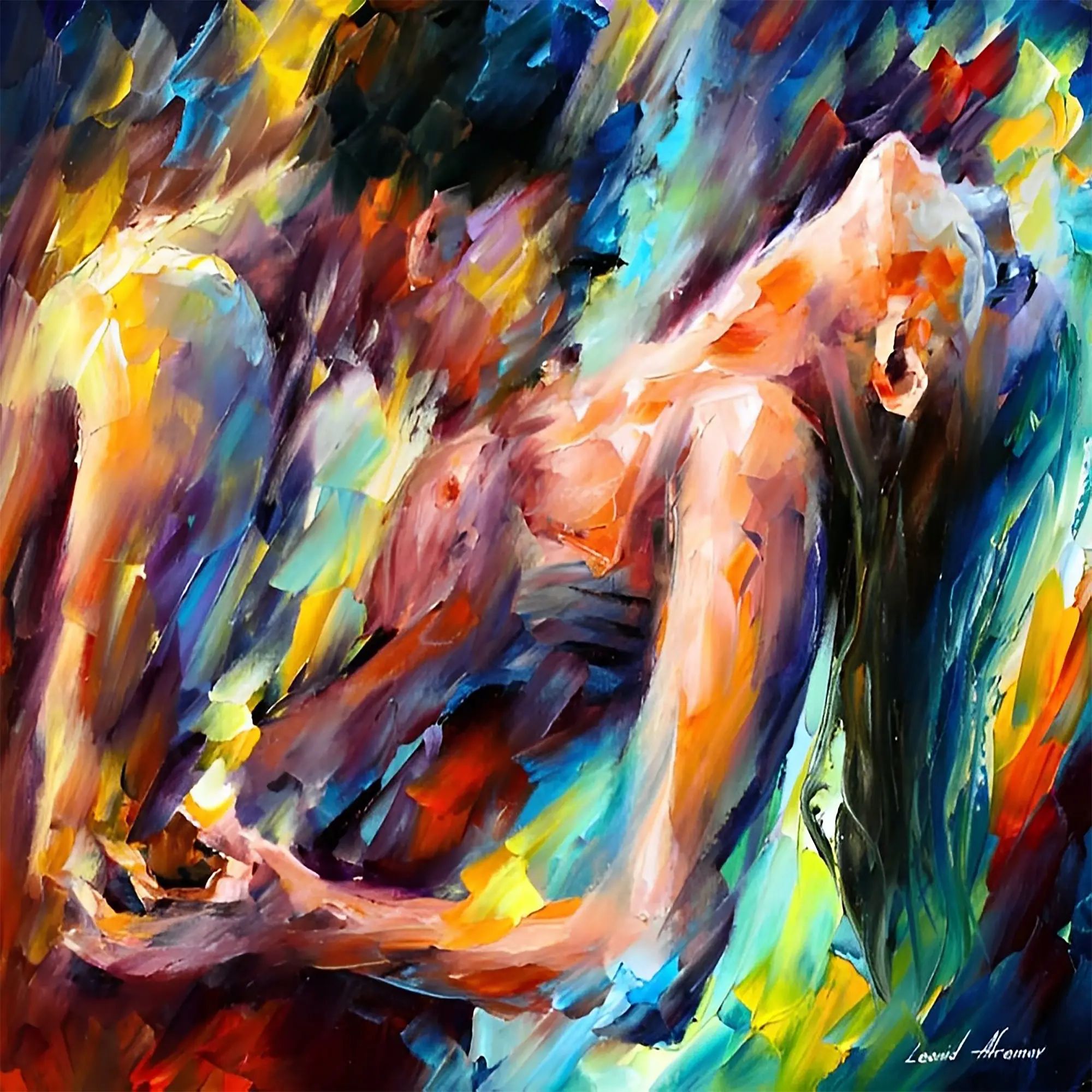 Großes Gemälde - Sensualidad en Movimiento Default Title