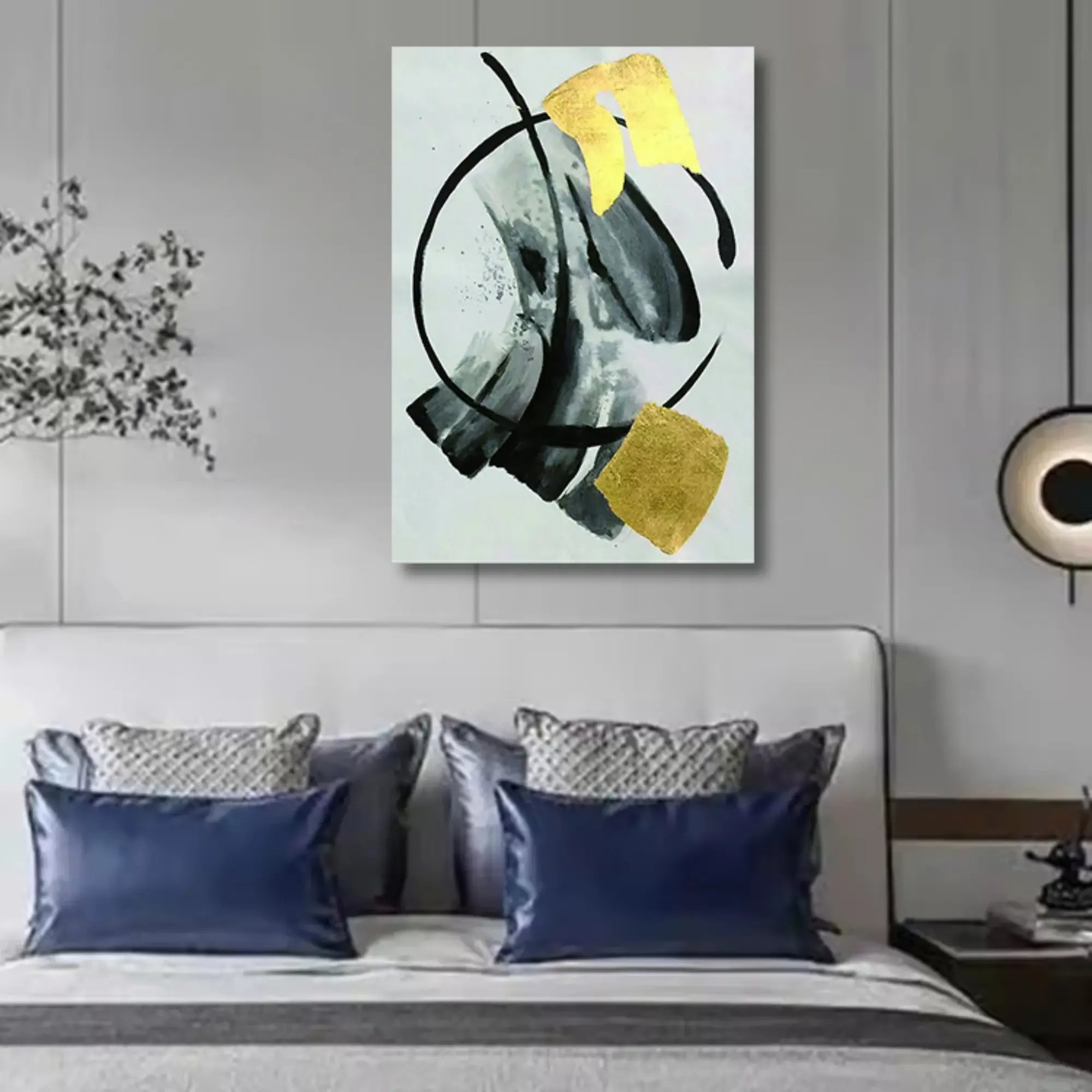 Großes Gemälde - Goldene Balance Default Title