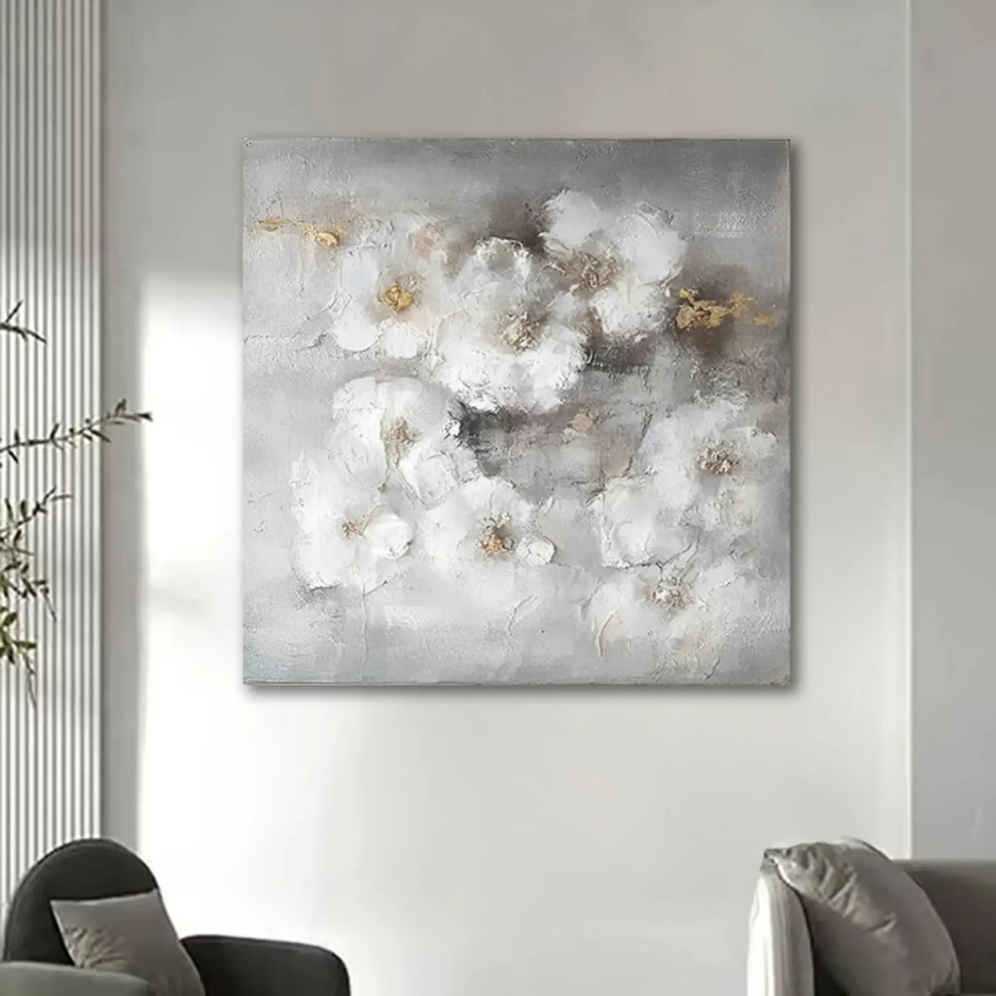 Großes Gemälde - Flores Eternas